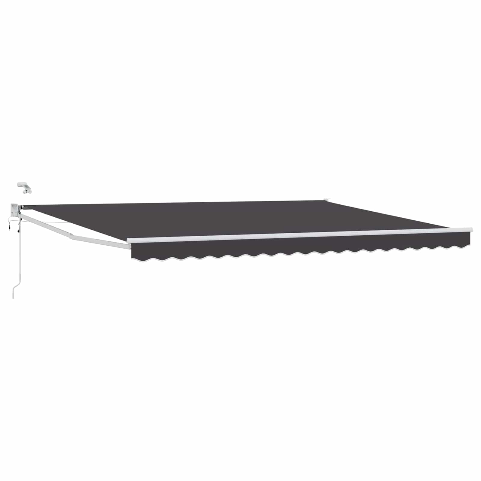 Tettuccio Elettrico Retrattile Antracite 4 × 3 m