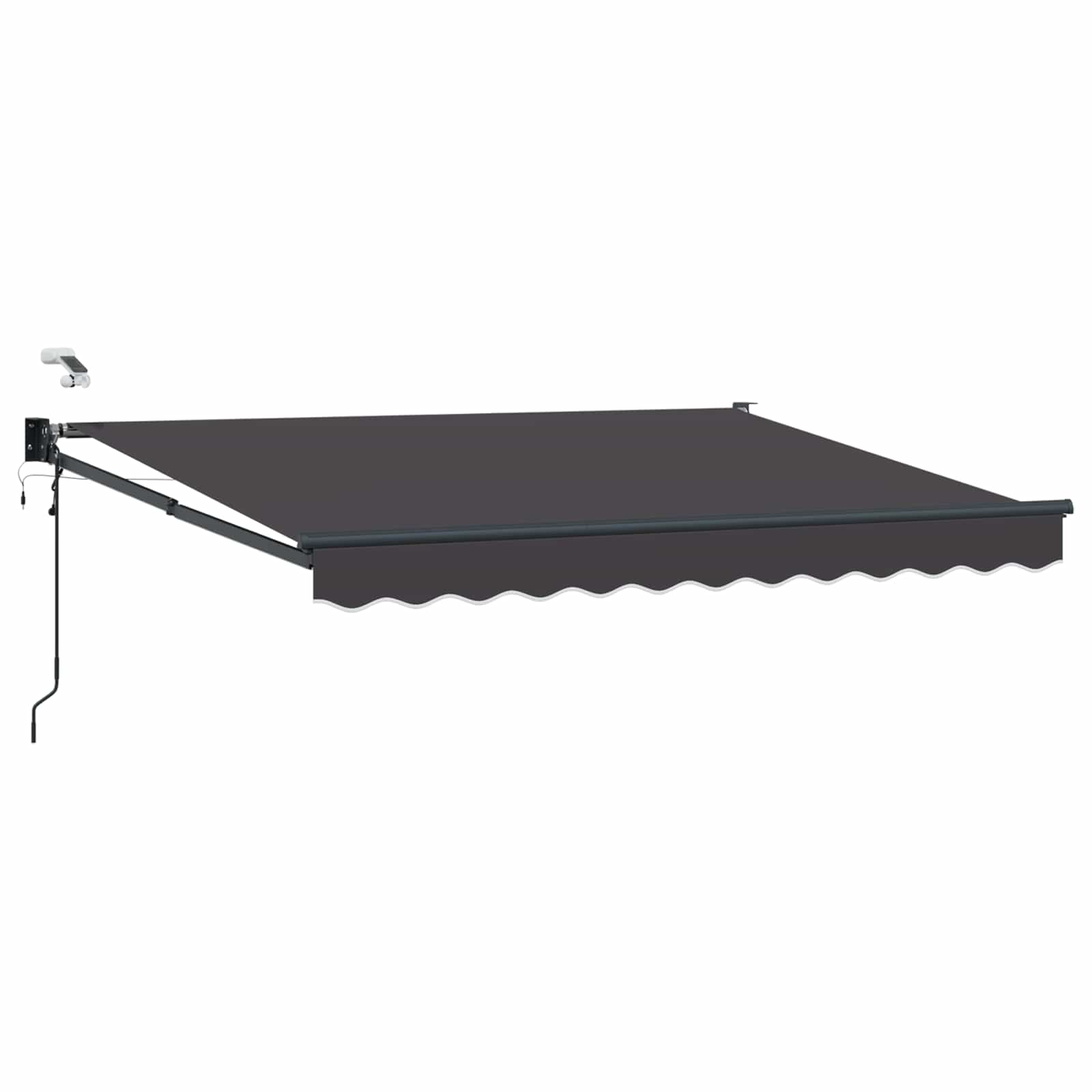 Tettuccio Elettrico Retrattile Antracite 3,5 x 2 m
