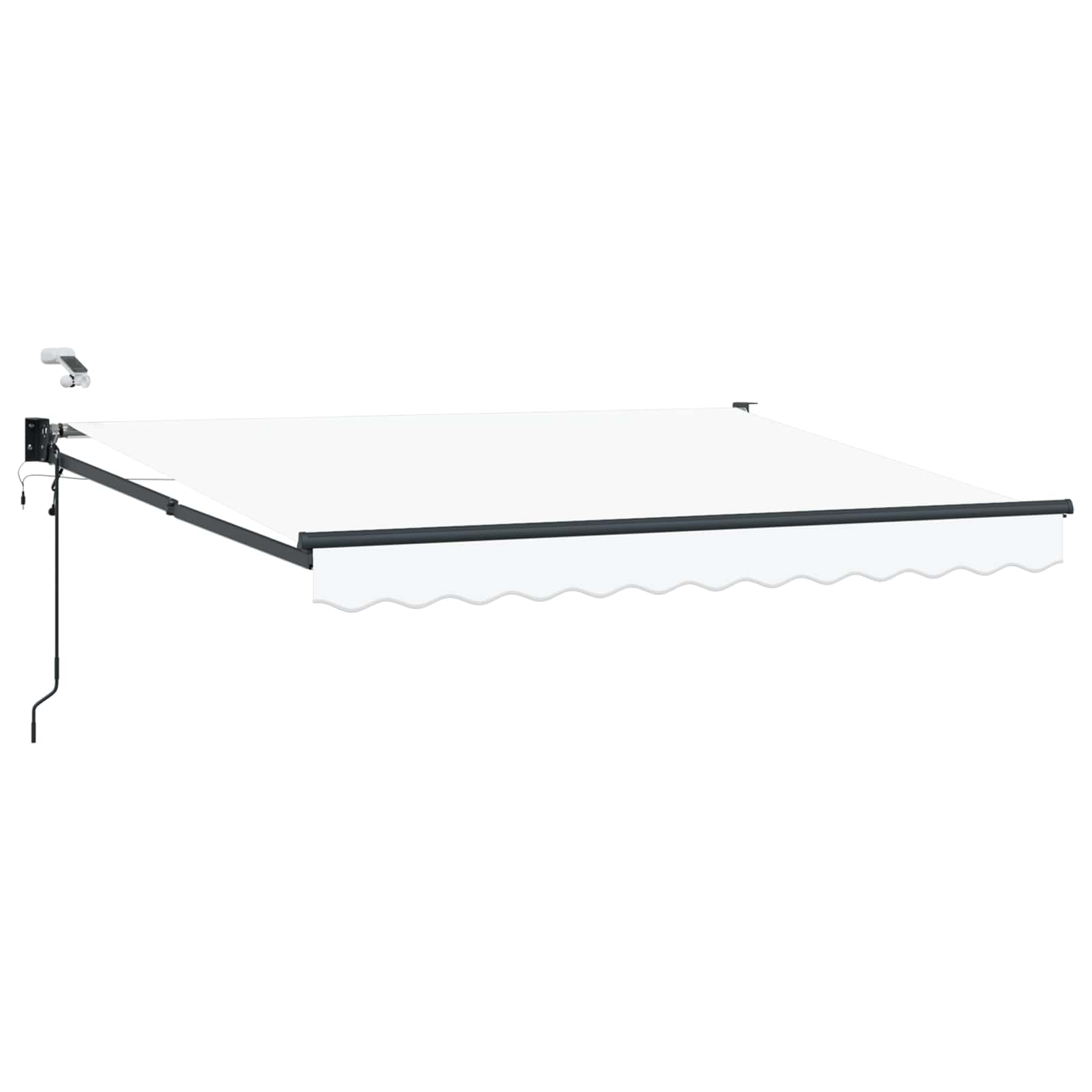 Tettuccio Elettrico Retrattile Bianco 3,5 x 2 m