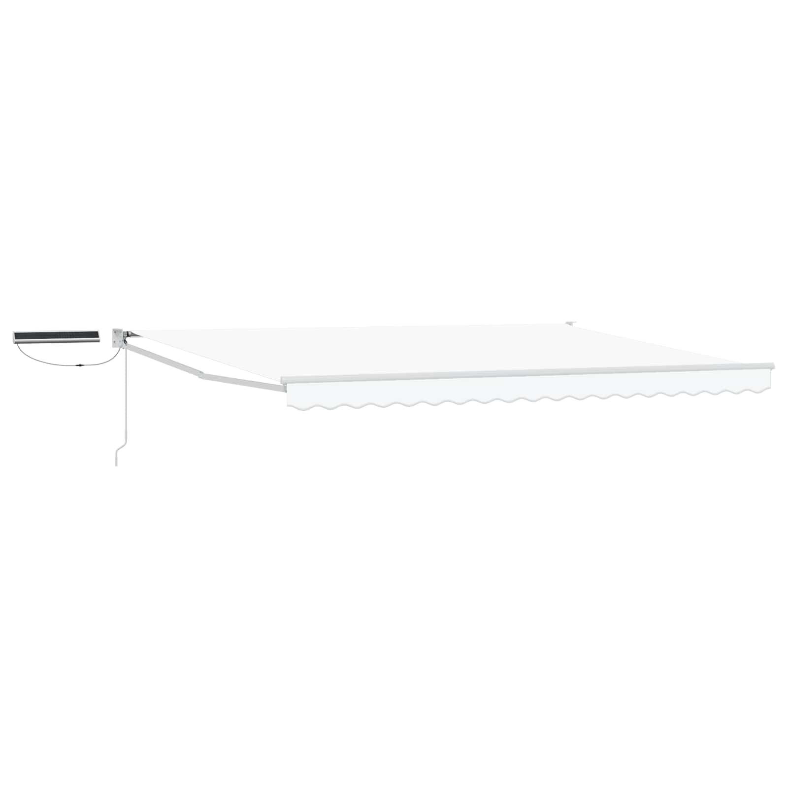 Tettuccio Elettrico Retrattile Bianco 5 x 3 m