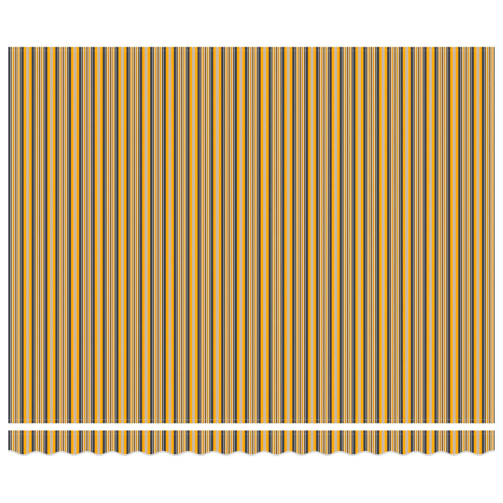 Tenda retrattile Giallo e Grigio 400 × 300 cm Tela e Alluminio