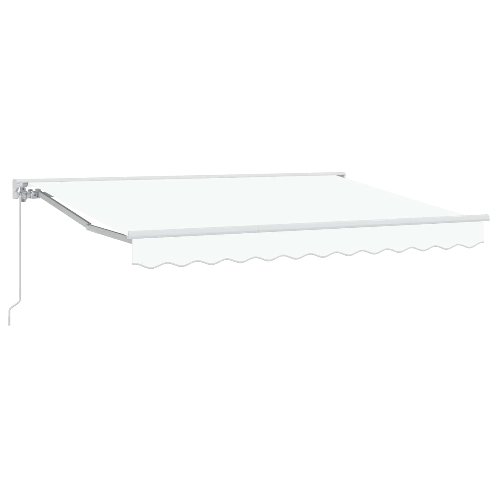 Tenda retrattile manuale Bianco 3 x 2,5 m