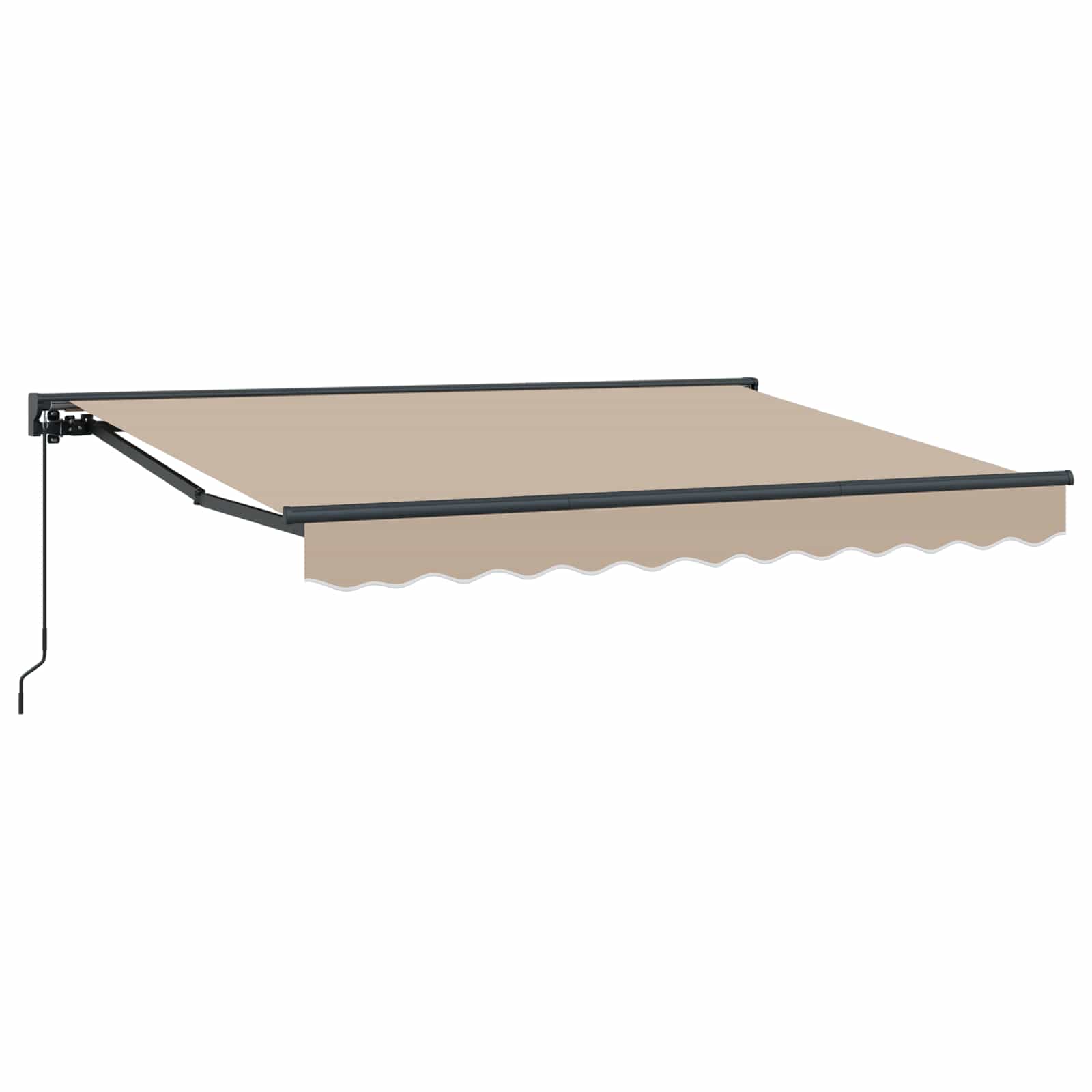 Tenda retrattile manuale Beige 3,5 x 2 m
