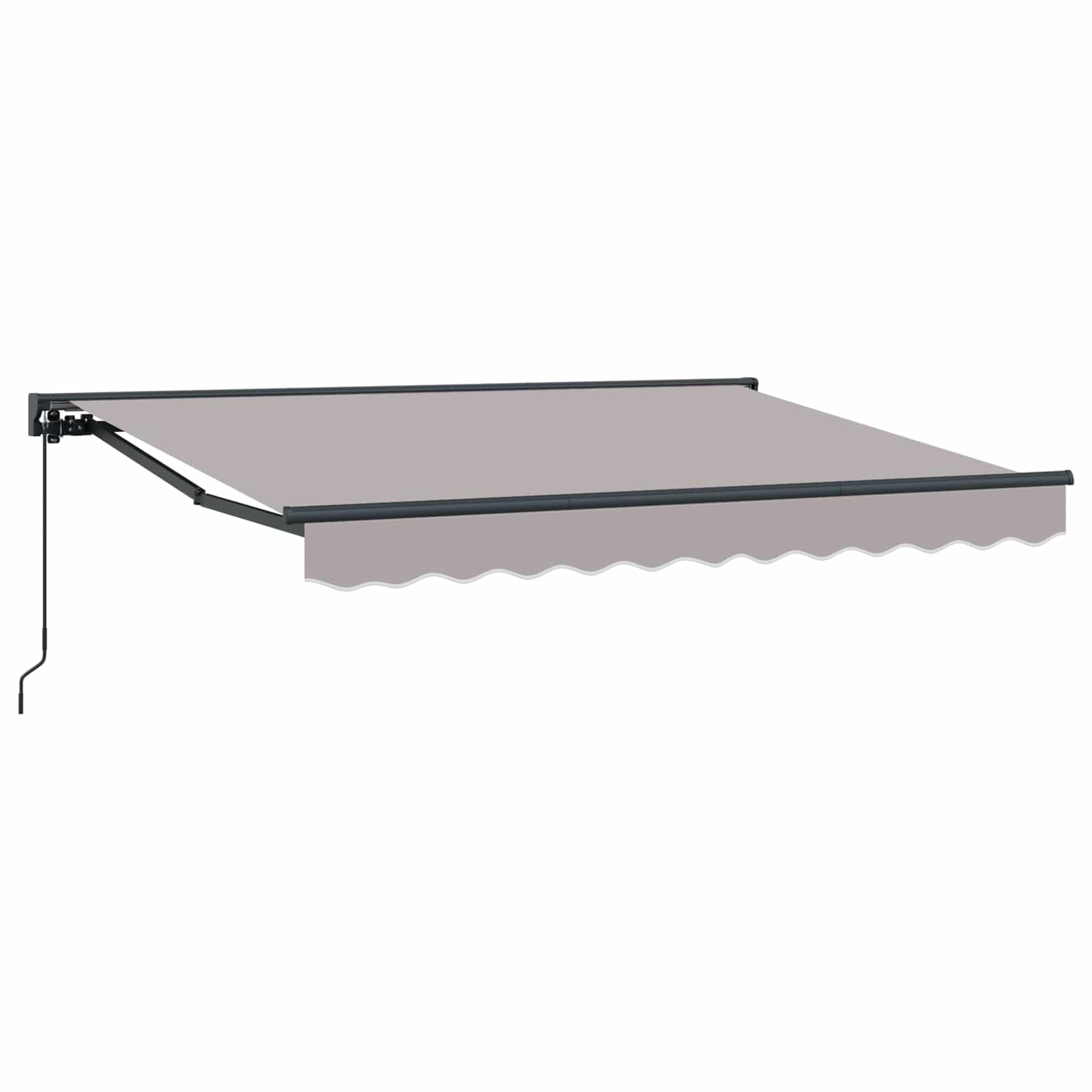 Tenda retrattile manuale Grigio Chiaro 3,5 x 2 m