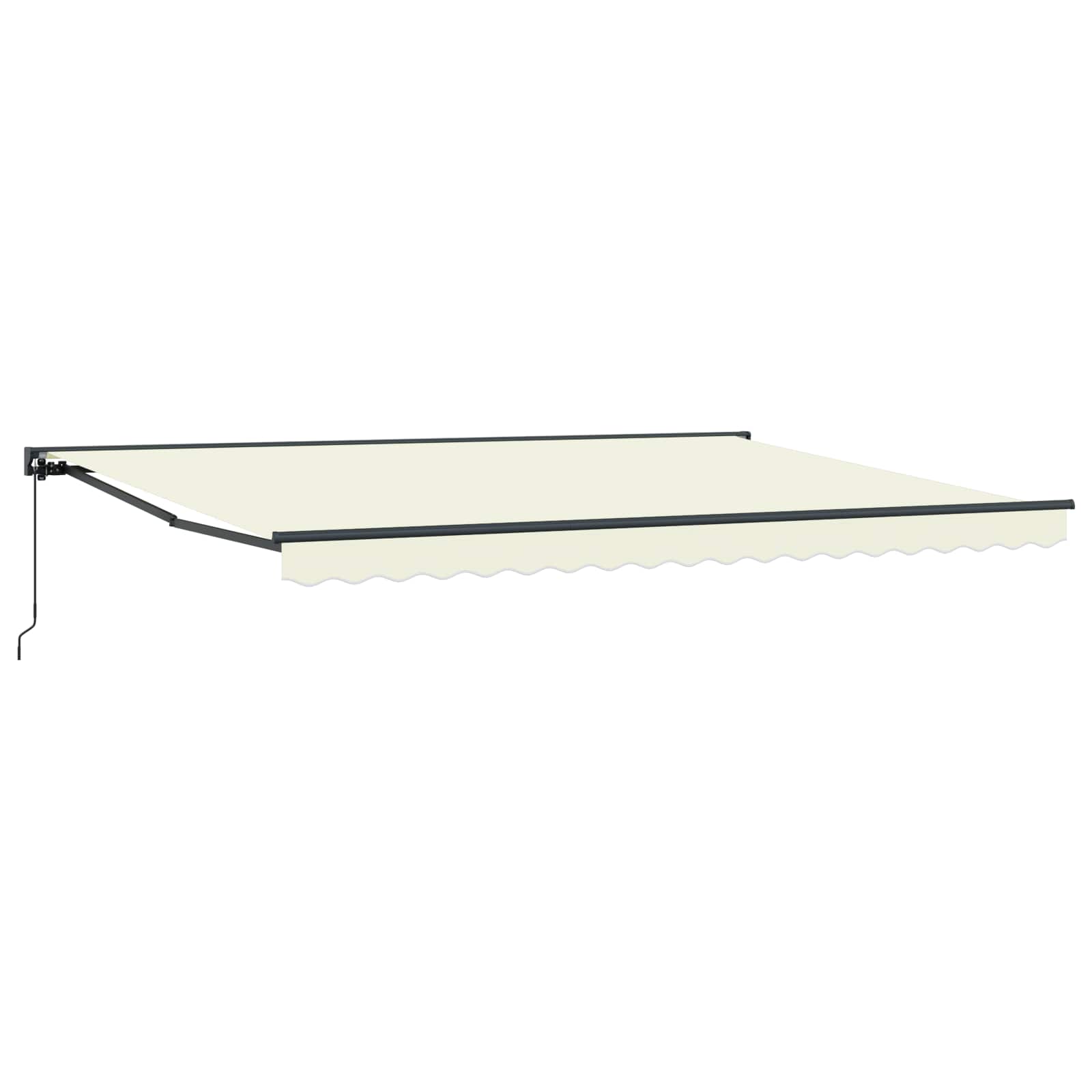 Tenda retrattile manuale Crema 4,5 × 3,5 m