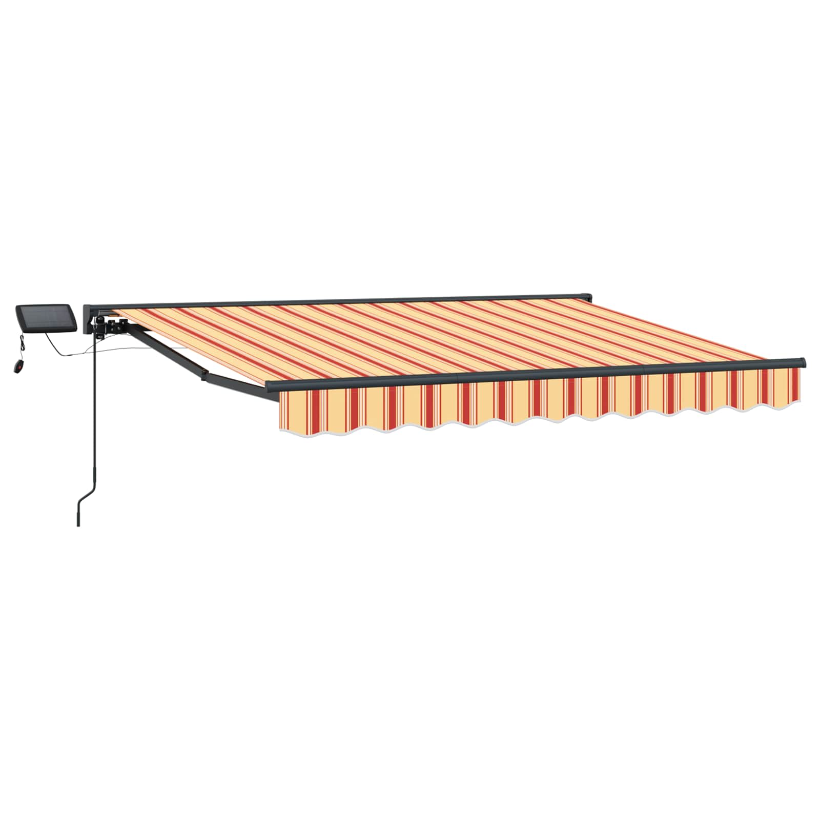 Cornice per Tenda Manuale con LED 2,5 x 2 m