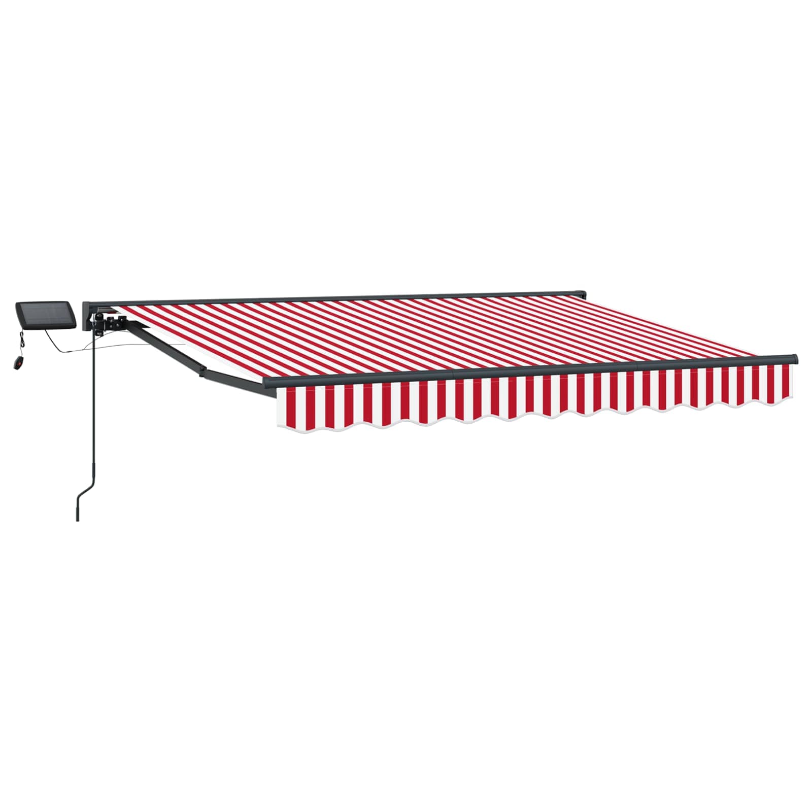 Cornice per Tenda Manuale con LED 2,5 x 2 m