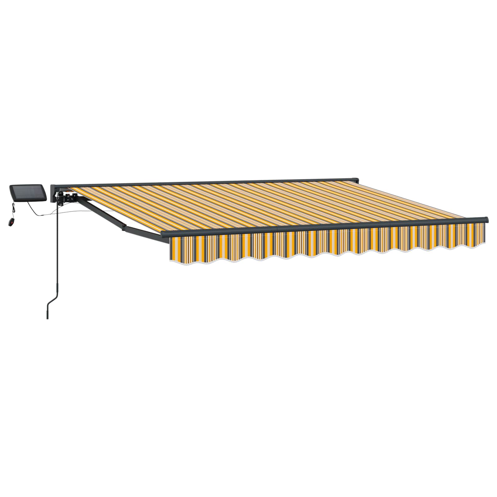 Cornice per Tenda Manuale con LED 3 x 2 m