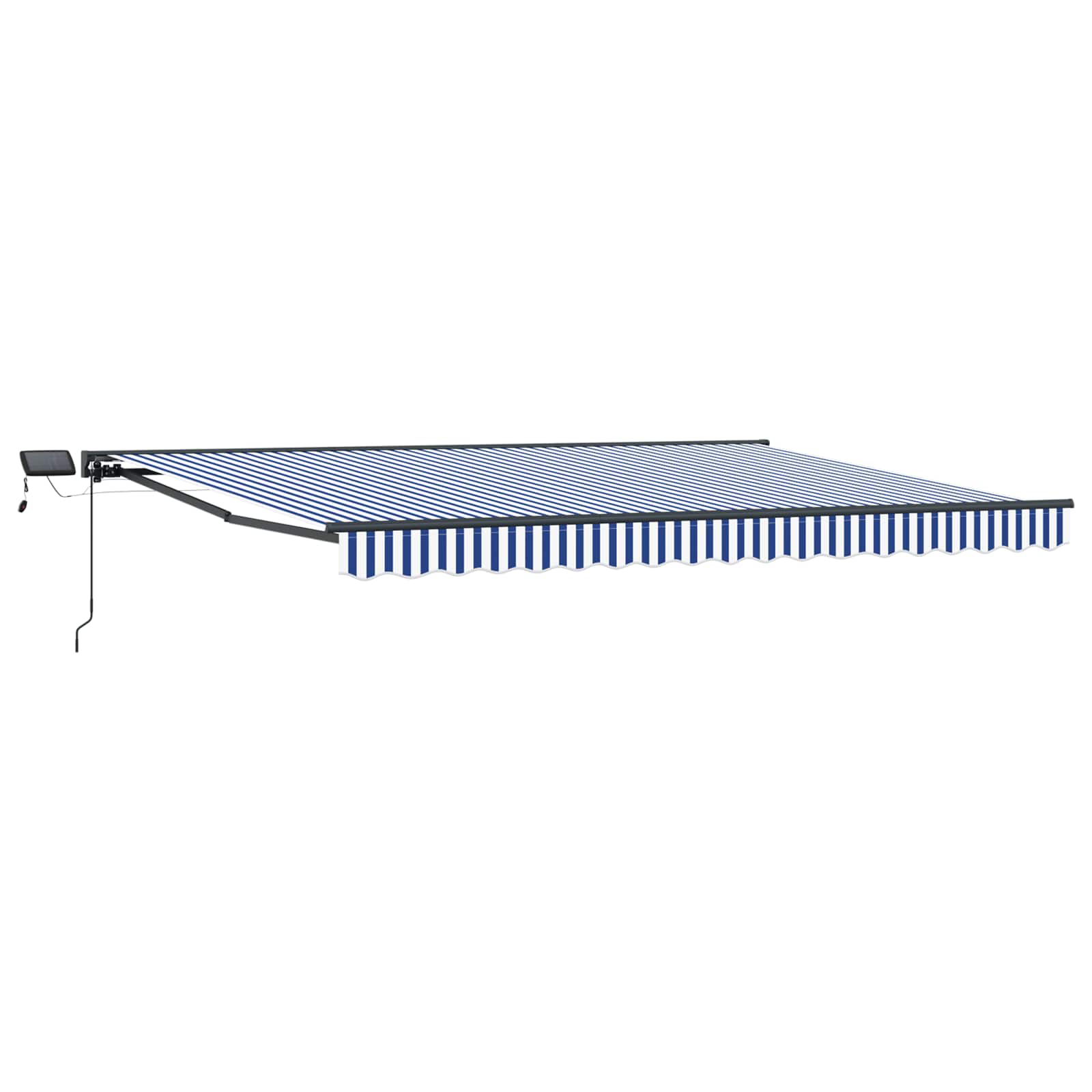 Cornice per Tenda Manuale con LED 4 x 2 m