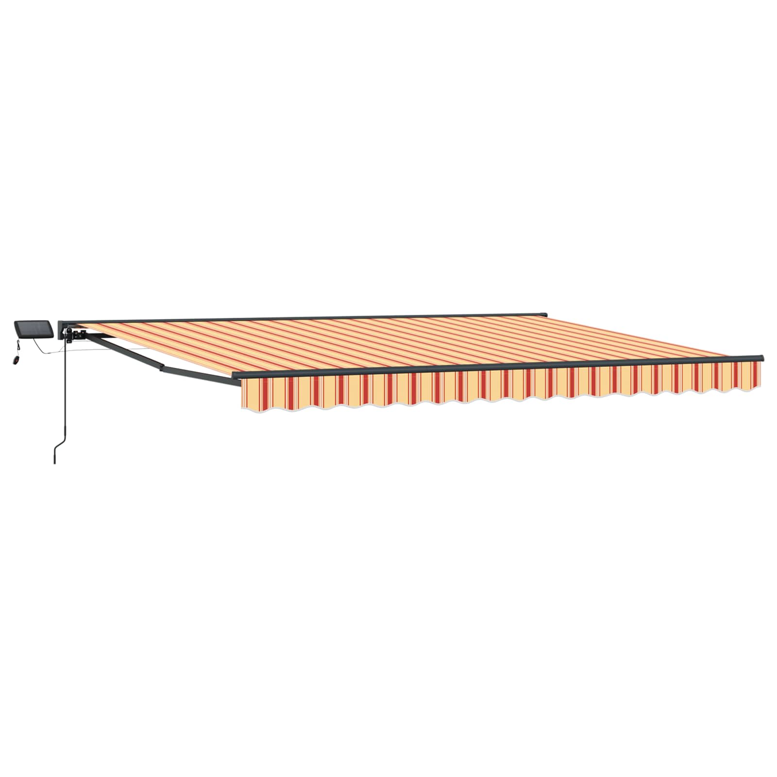 Cornice per Tenda Manuale con LED 4 x 2 m