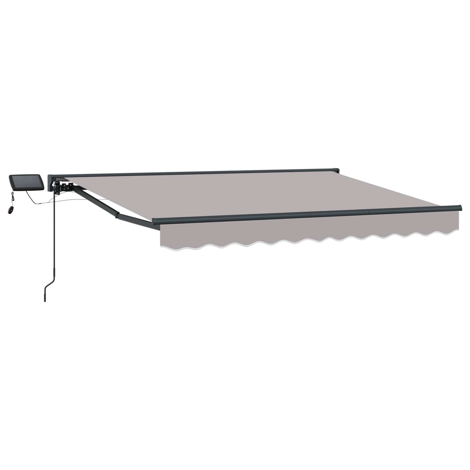 Cornice per Tenda Manuale con LED 3 x 2,5 m