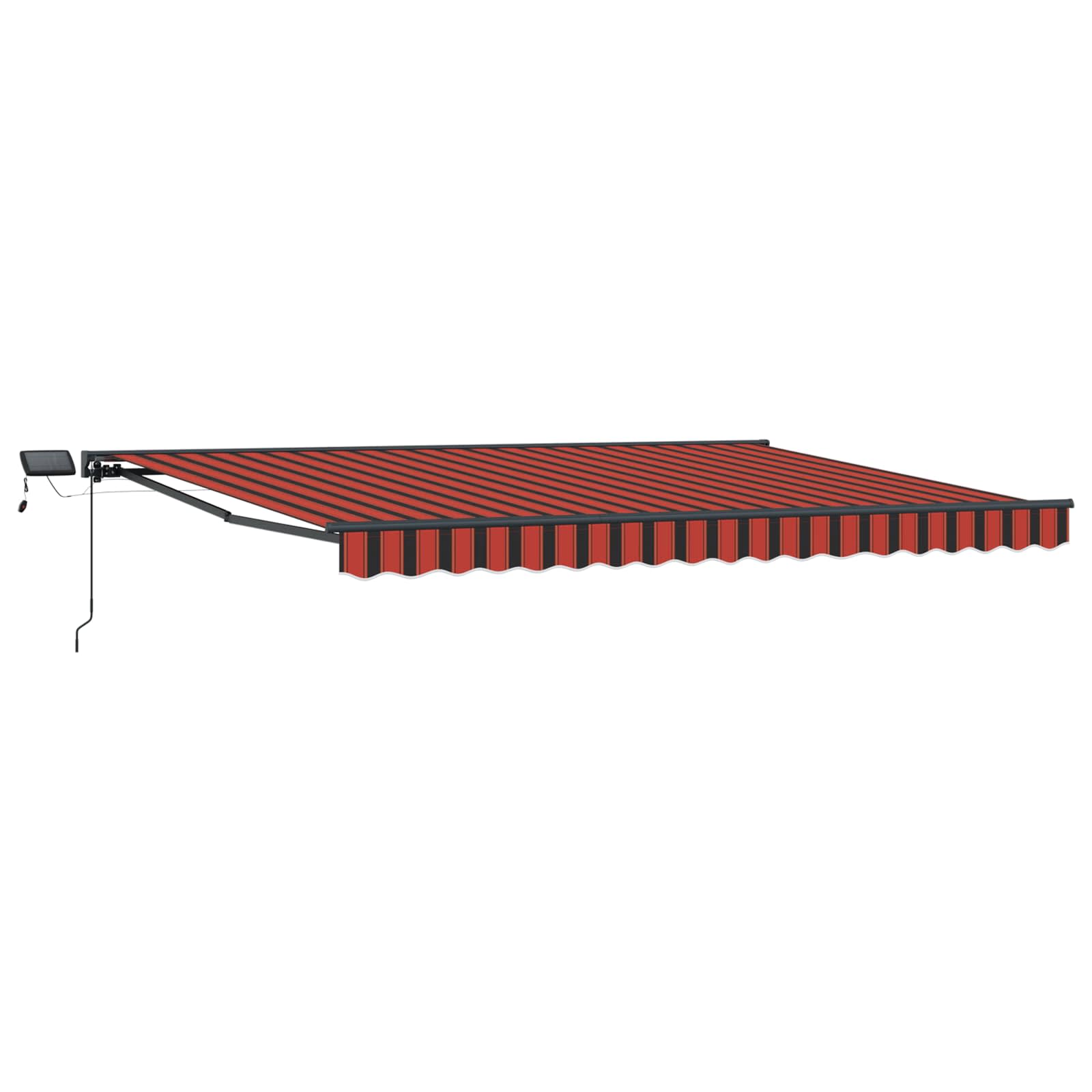 Cornice per Tenda Manuale con LED 4,5 × 3 m