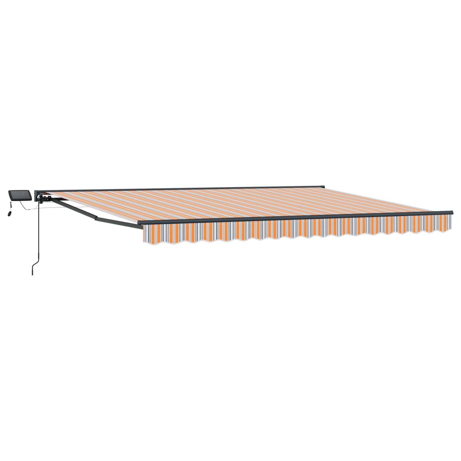 Cornice per Tenda Manuale con LED 4,5 × 3 m