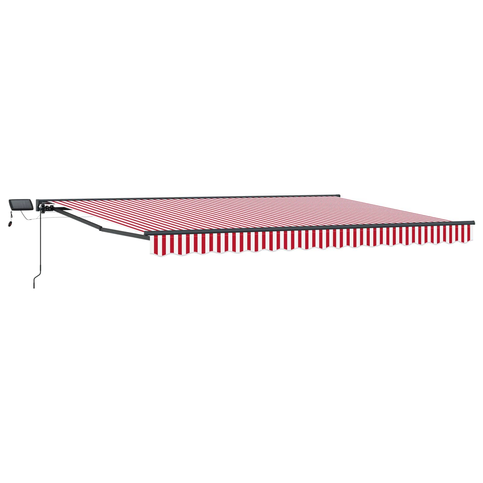 Cornice per Tenda Manuale con LED 5 × 3,5 m