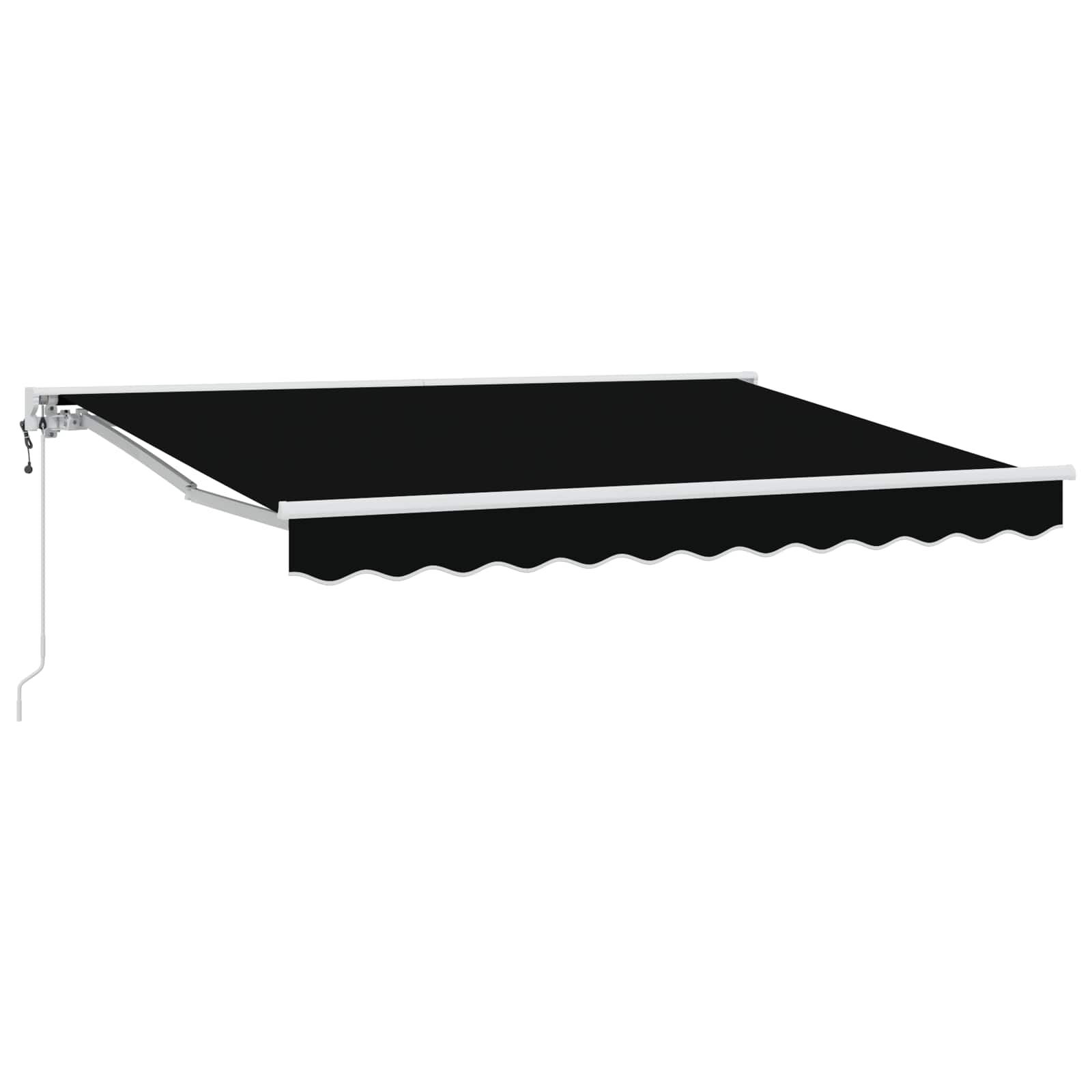 Tettuccio Elettrico Retrattile Nero 3 x 2,5 m