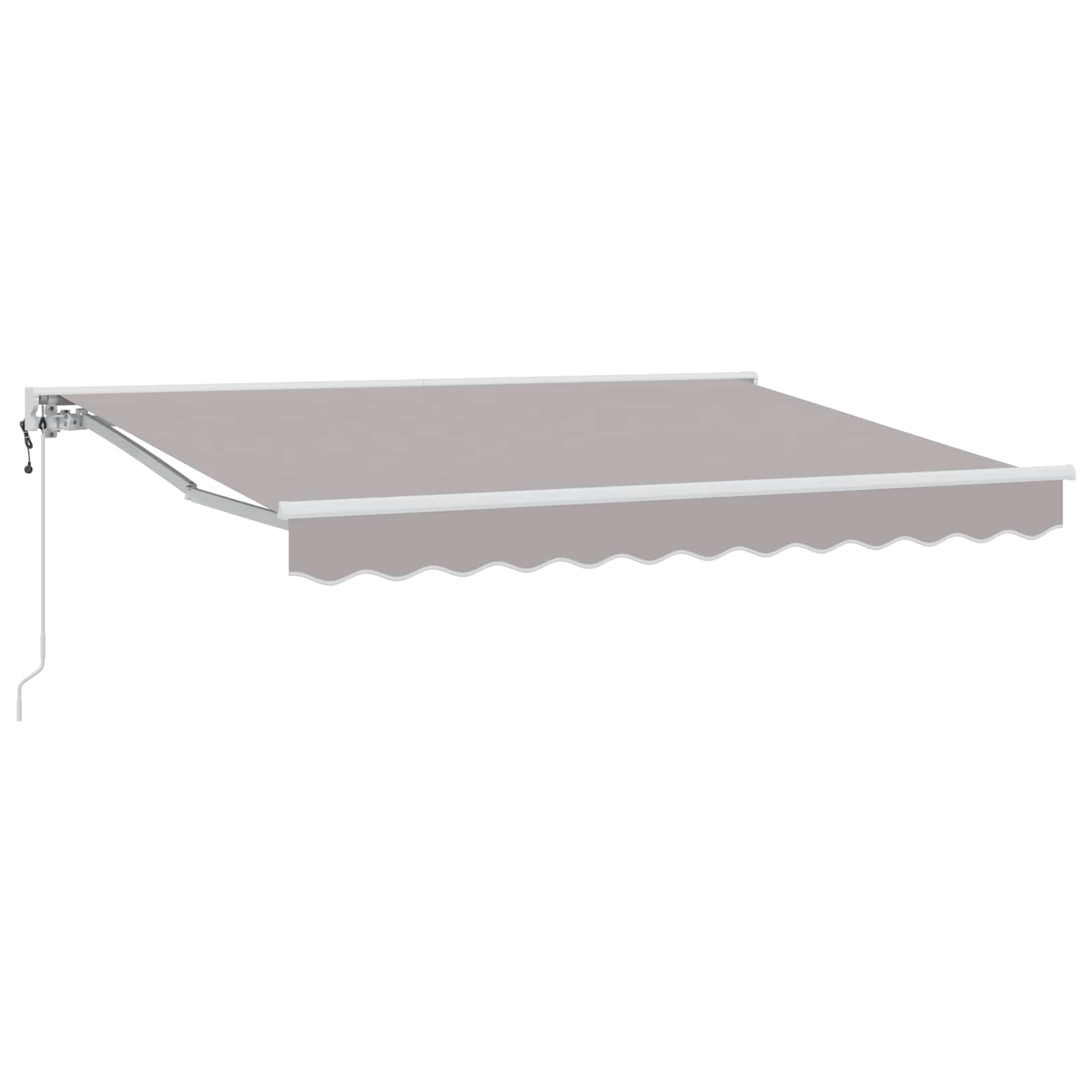 Tettuccio Elettrico Retrattile Grigio Chiaro 3 x 2,5 m