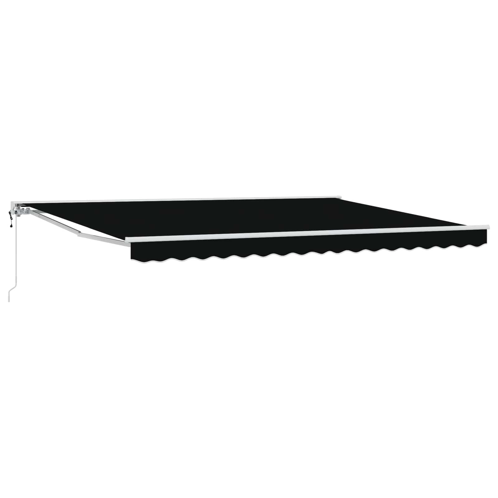 Tettuccio Elettrico Retrattile Nero 4 × 3 m