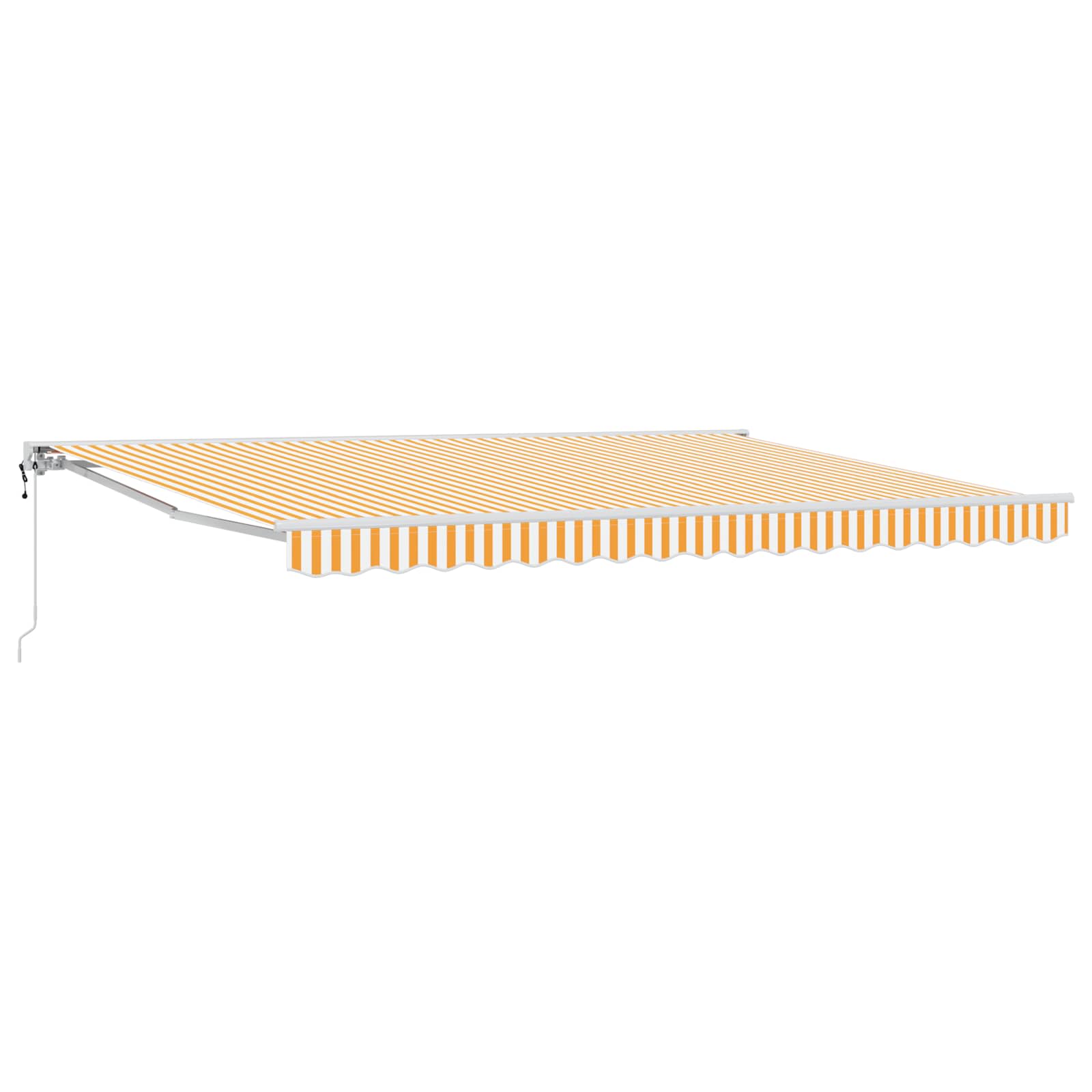 Tettuccio Elettrico Retrattile Arancione 5 x 3 m