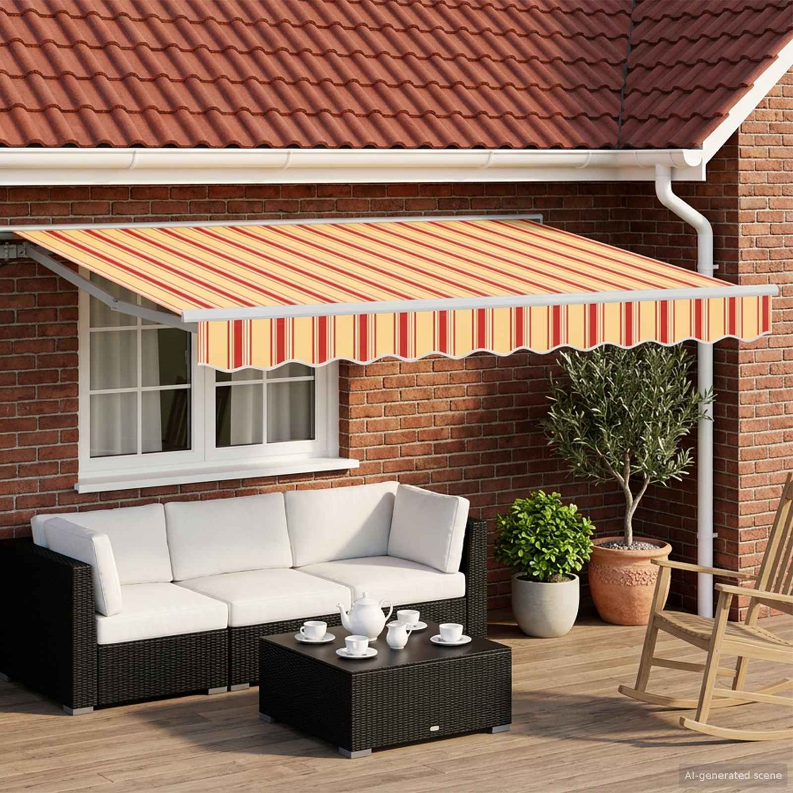 Tettuccio Elettrico Retrattile 3,5 x 2 m