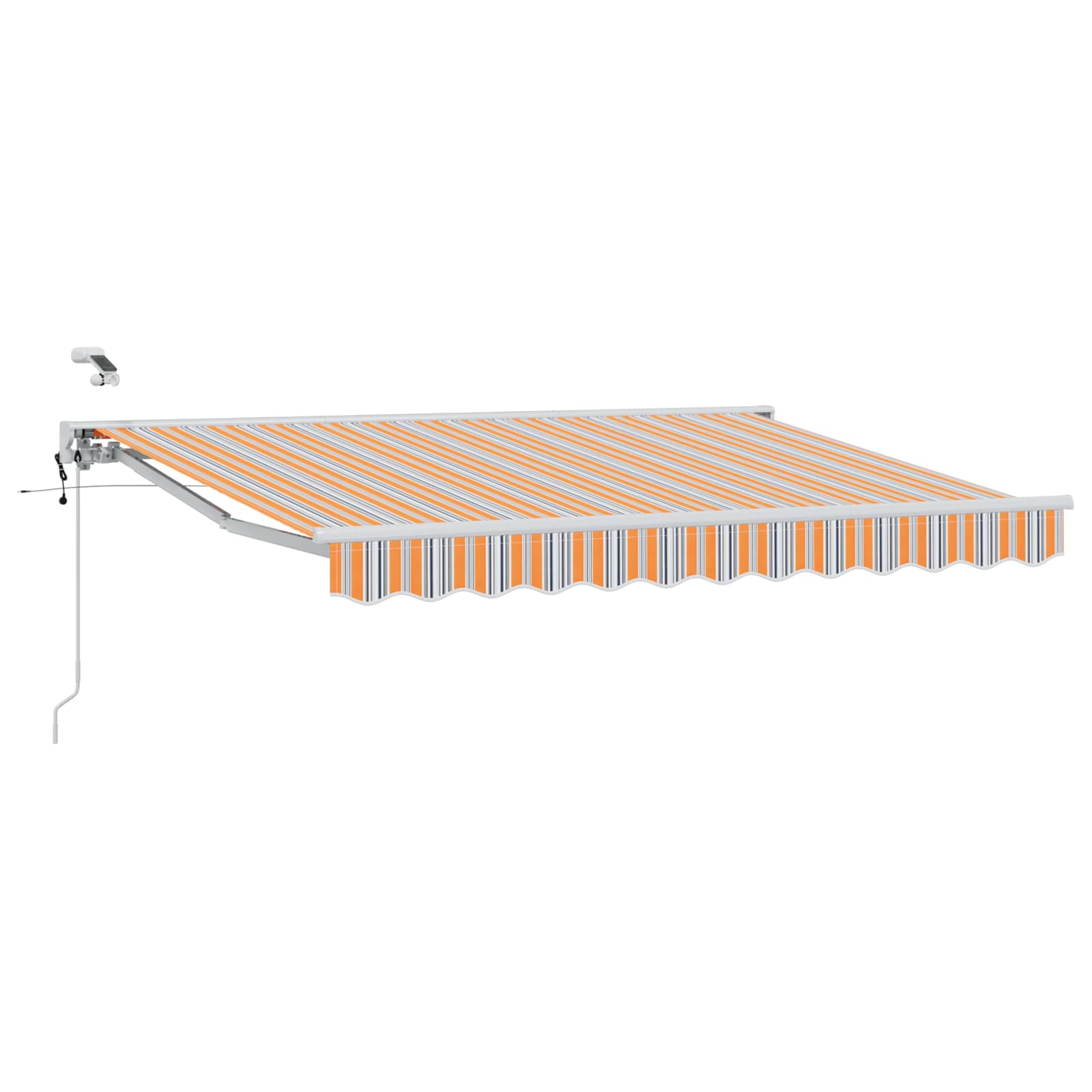Tettuccio Elettrico Retrattile Blu, Arancione, Bianco 3,5 x 2 m