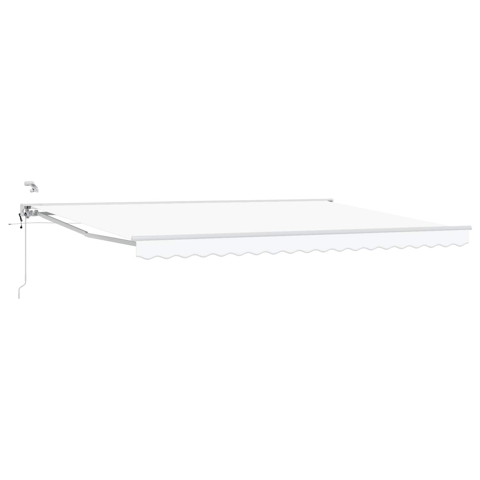 Tettuccio Elettrico Retrattile Bianco 4,5 × 3,5 m