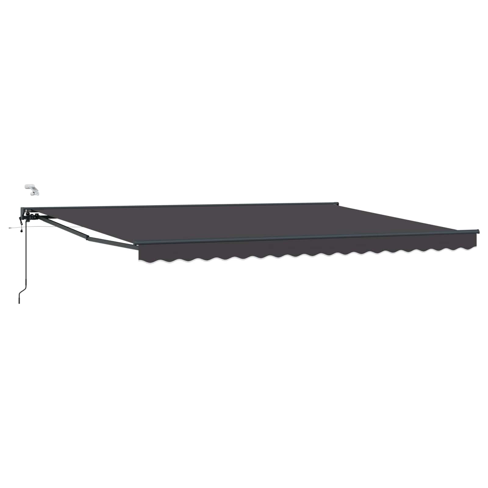 Tettuccio Elettrico Retrattile Antracite 4 × 3 m