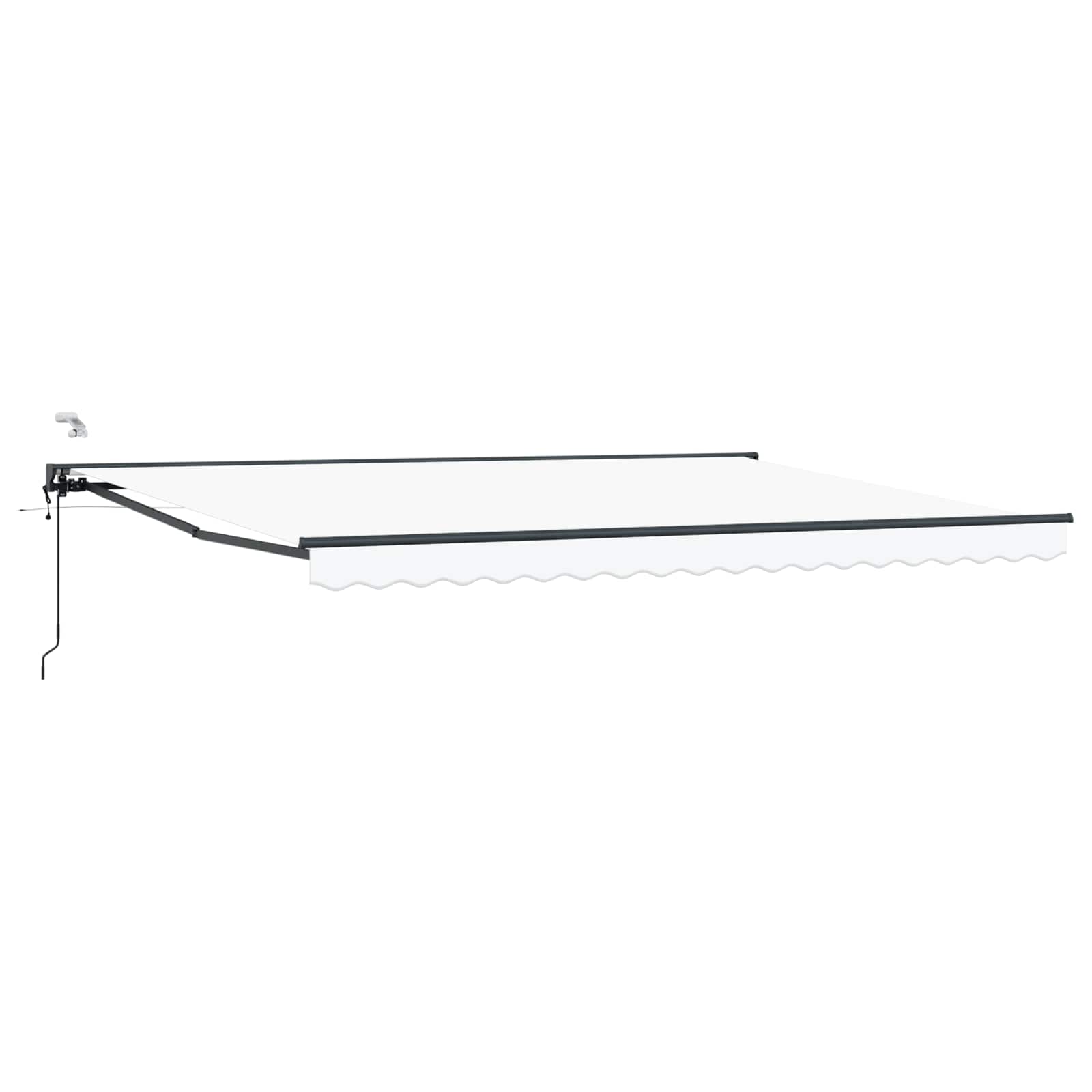Tettuccio Elettrico Retrattile Bianco 4 × 3,5 m