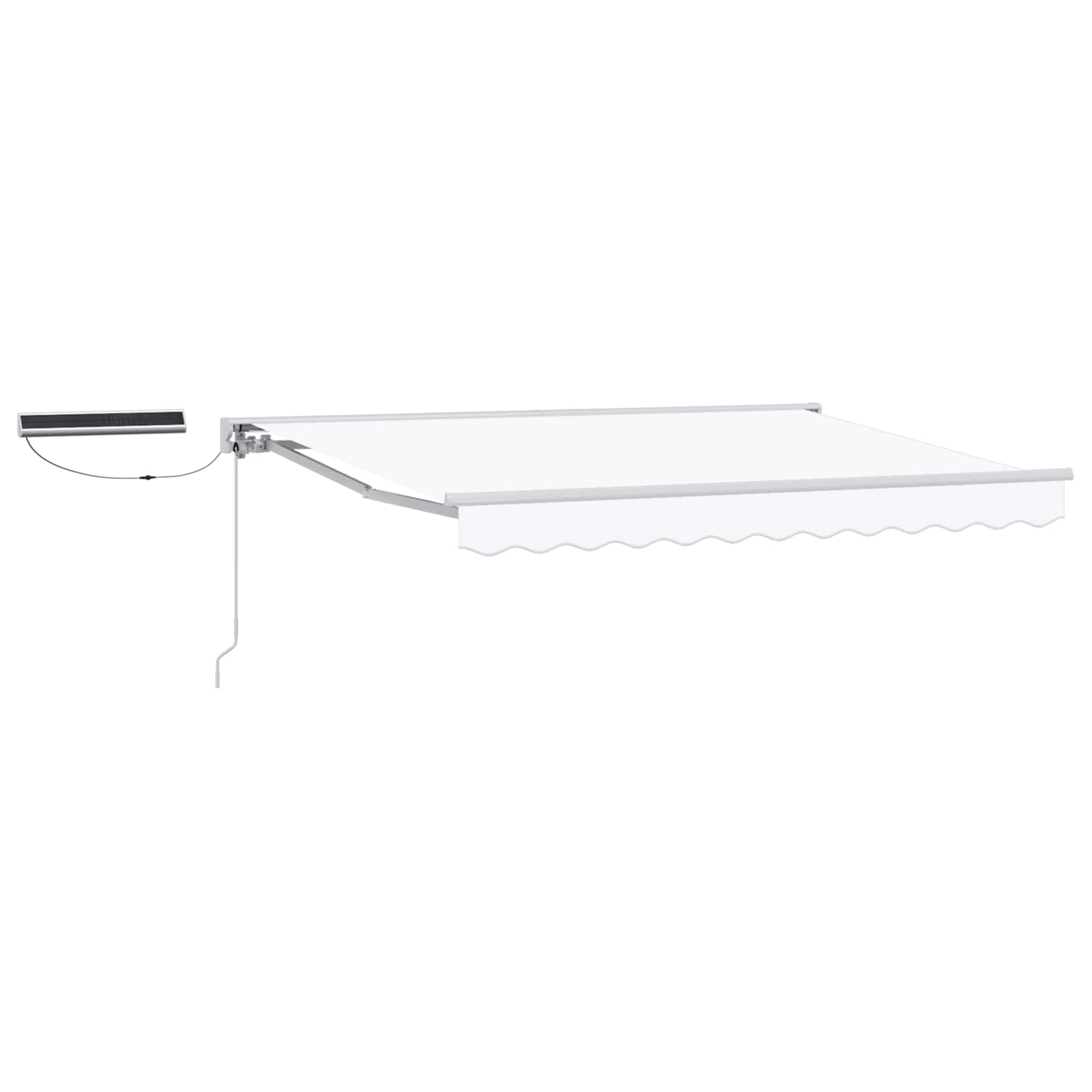 Tettuccio Elettrico Retrattile Bianco 3,5 x 2 m