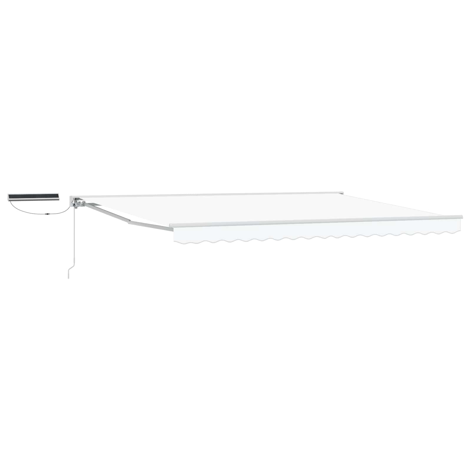 Tettuccio Elettrico Retrattile Bianco 4,5 × 3,5 m