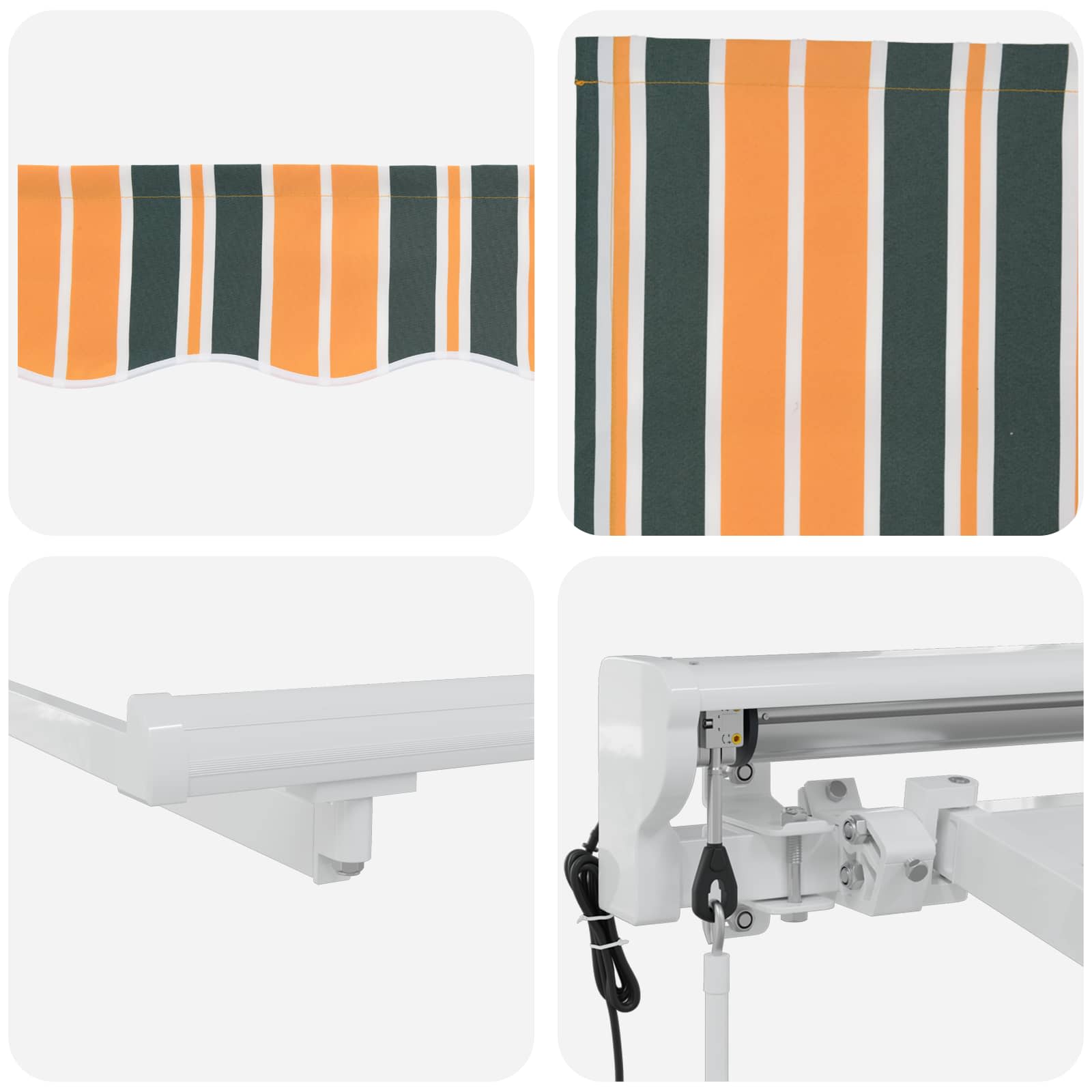 Tettuccio Elettrico Retrattile 4,5 × 3,5 m