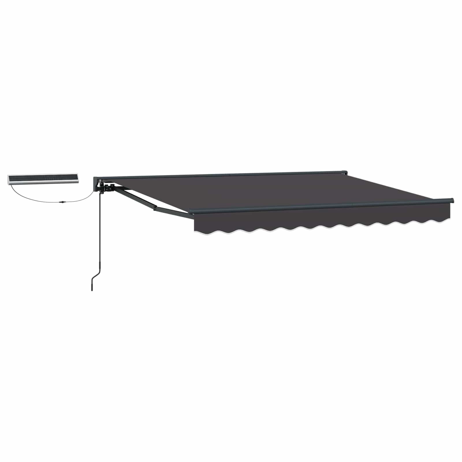 Tettuccio Elettrico Retrattile Antracite 2,5 x 2 m