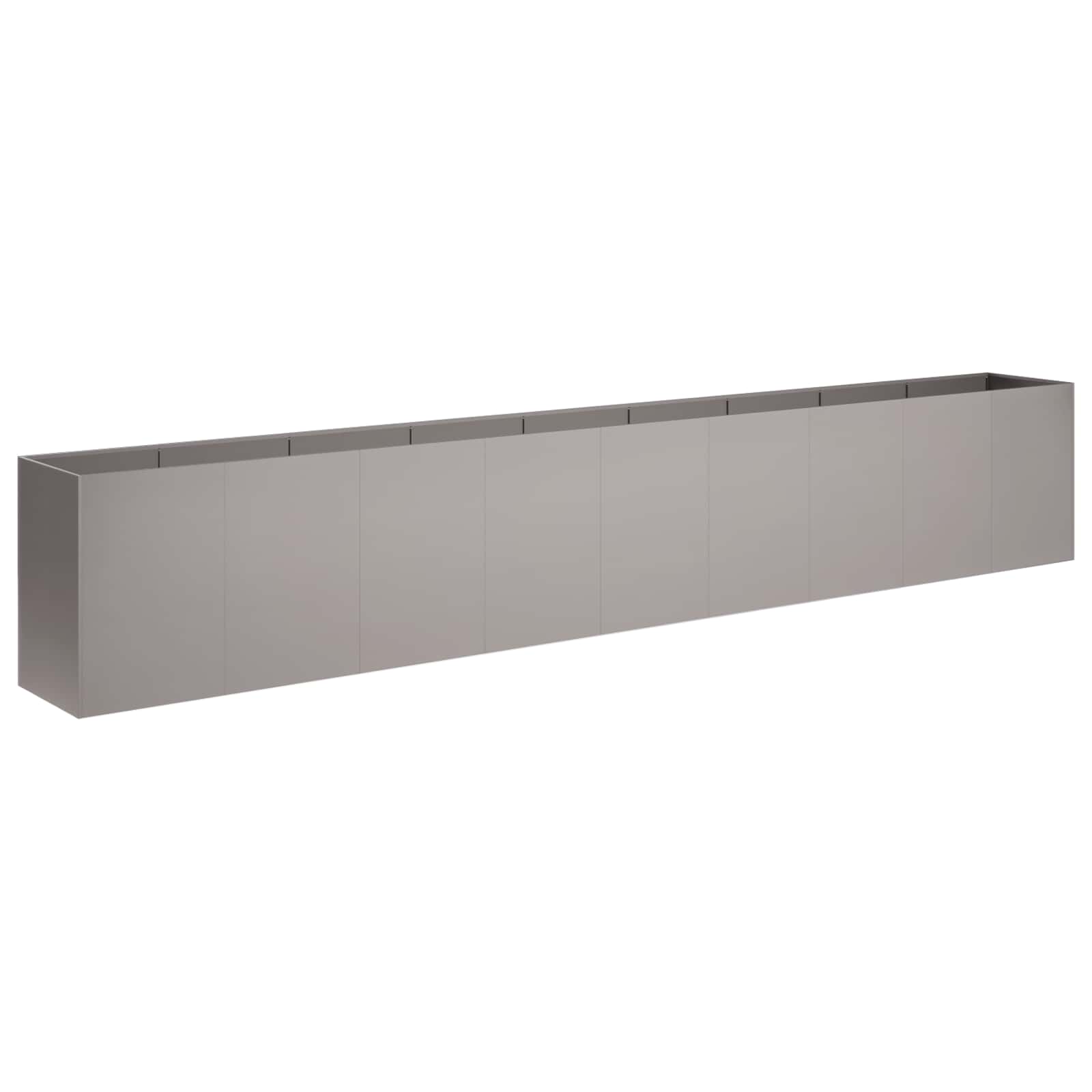 Vaso da giardino Ruggine 360 x 40 x 60 cm Acciaio Corten