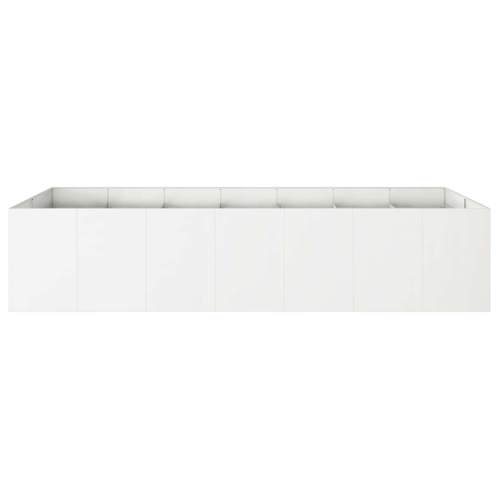 Vaso da giardino Bianco 280 x 80 x 60 cm