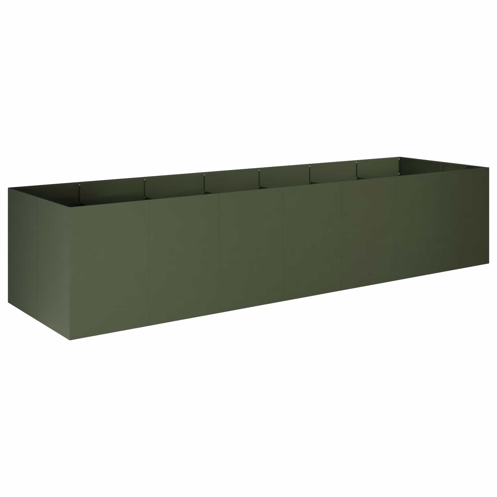 Vaso da giardino Verde Oliva 280 x 80 x 60 cm