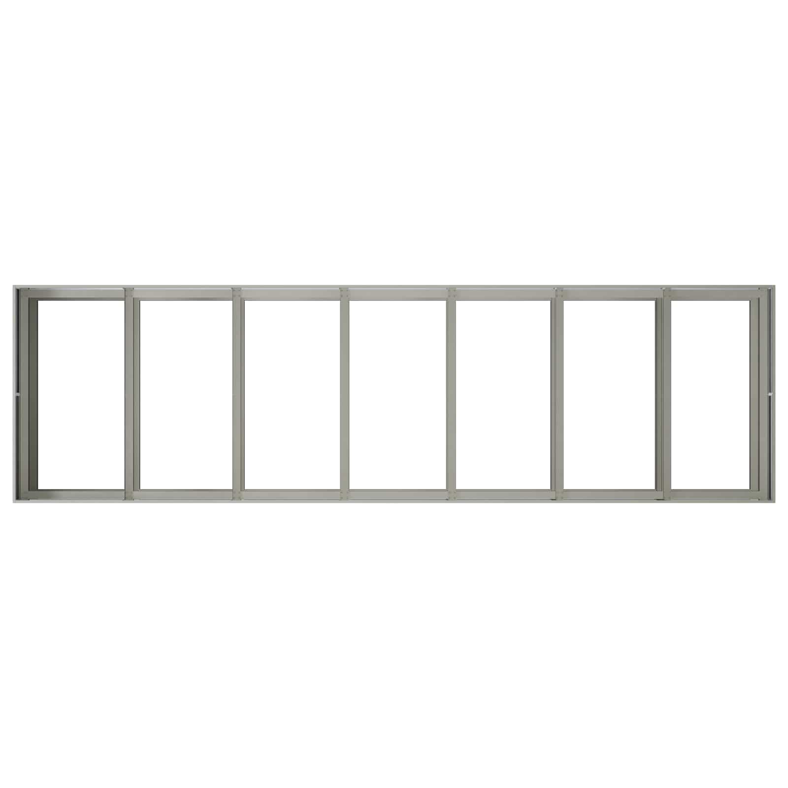 Vaso da giardino Argento 280 x 80 x 60 cm Acciaio Inox