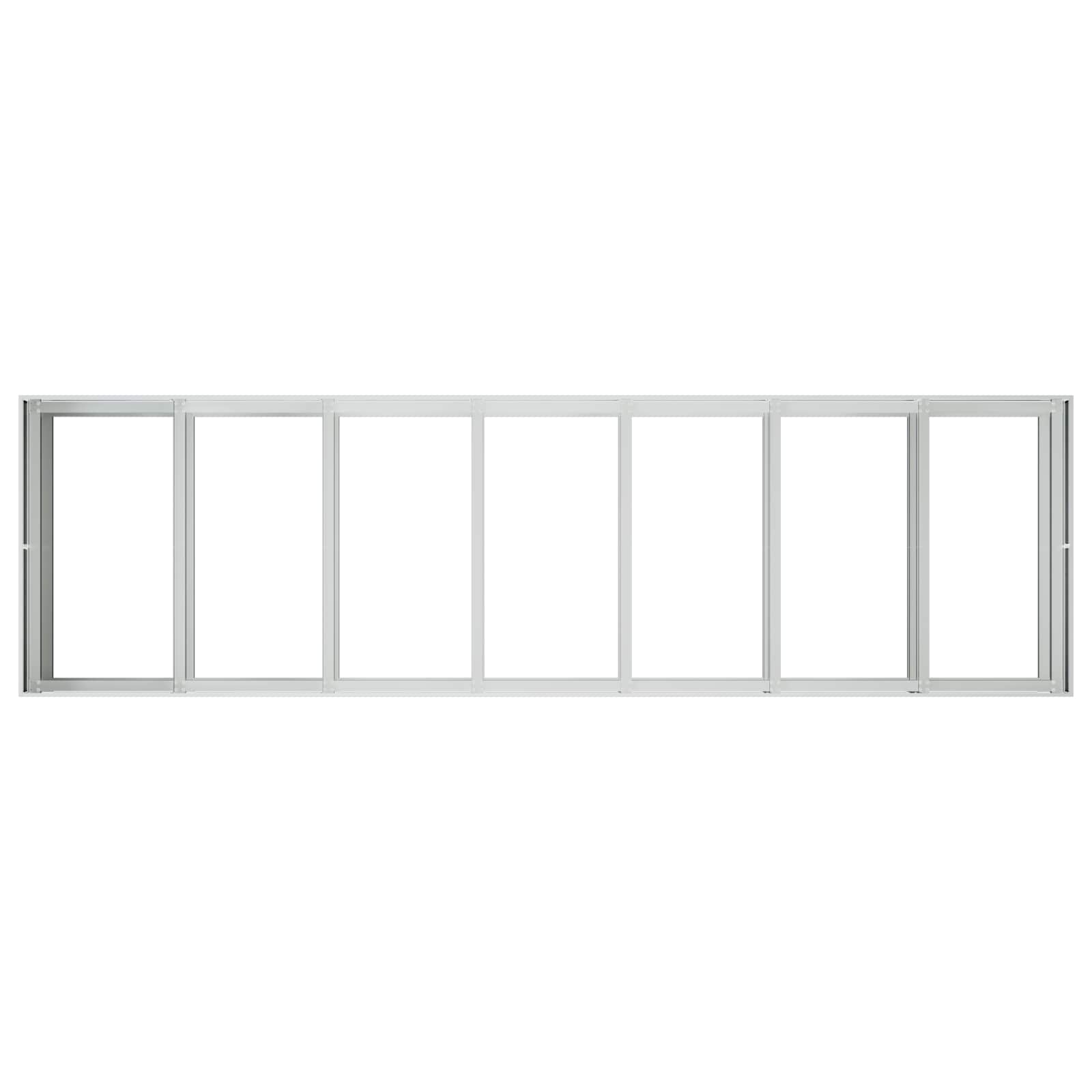 Vaso da giardino Argento 280 x 80 x 60 cm Acciaio zincato