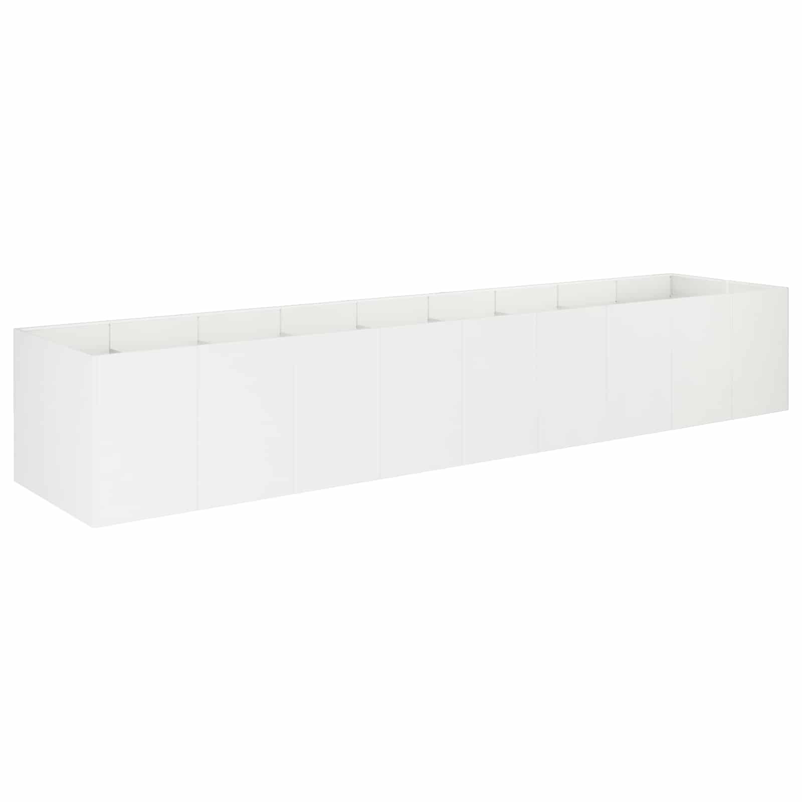 Vaso da giardino Bianco 360 x 80 x 60 cm