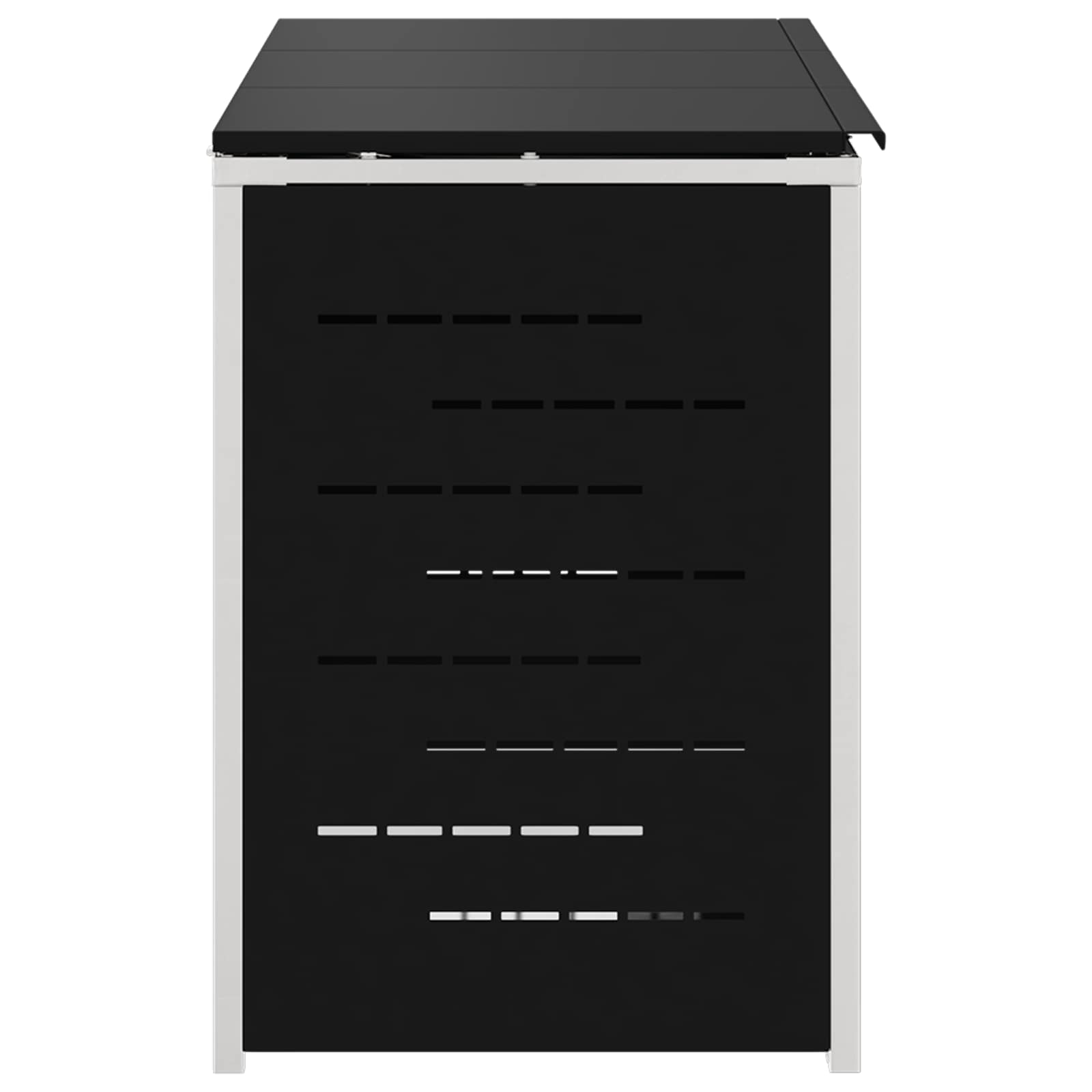 Stoccaggio contenitore a ruote for 3 Bins 240L Acciaio Inox