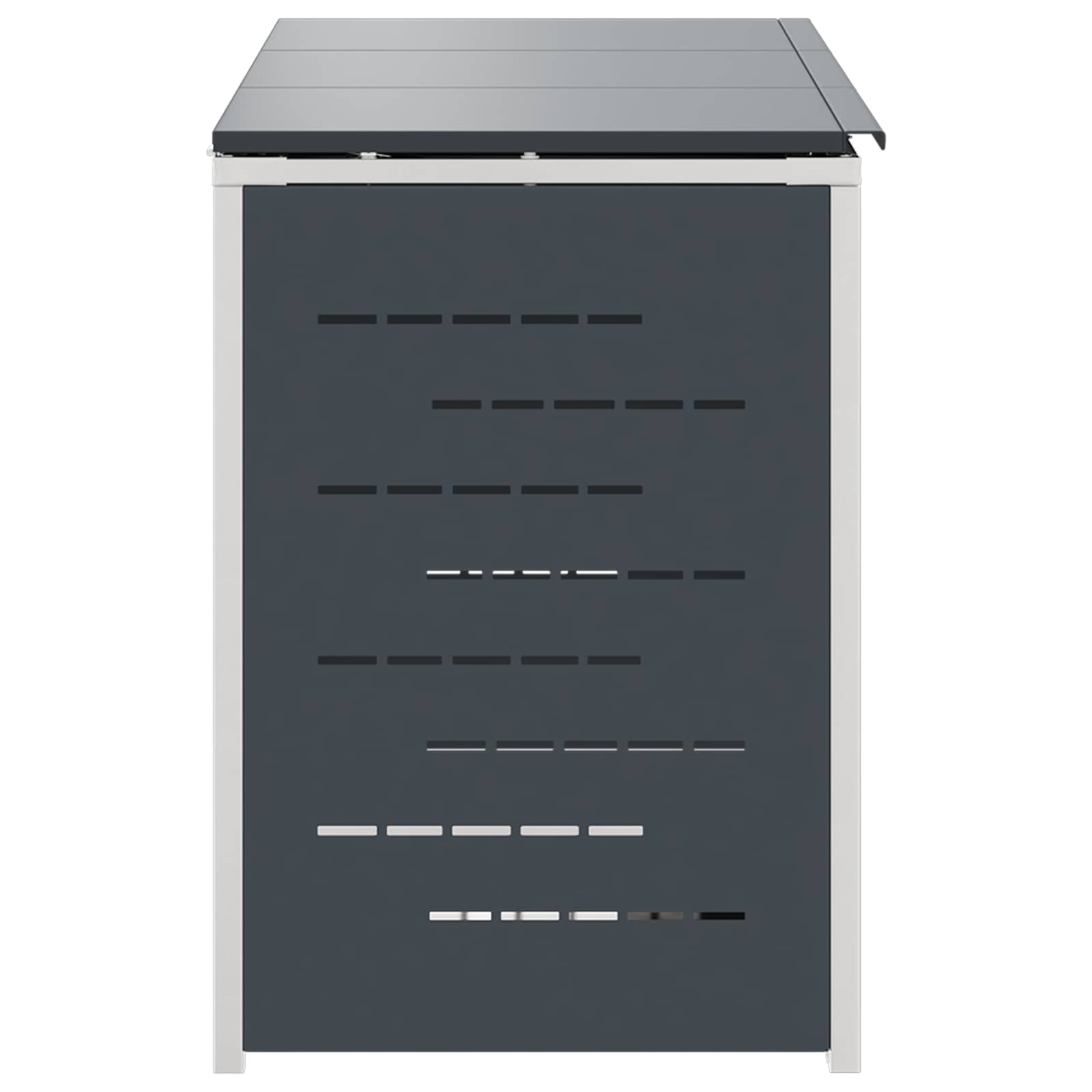 Stoccaggio contenitore a ruote for 3 Bins 240L Acciaio Inox