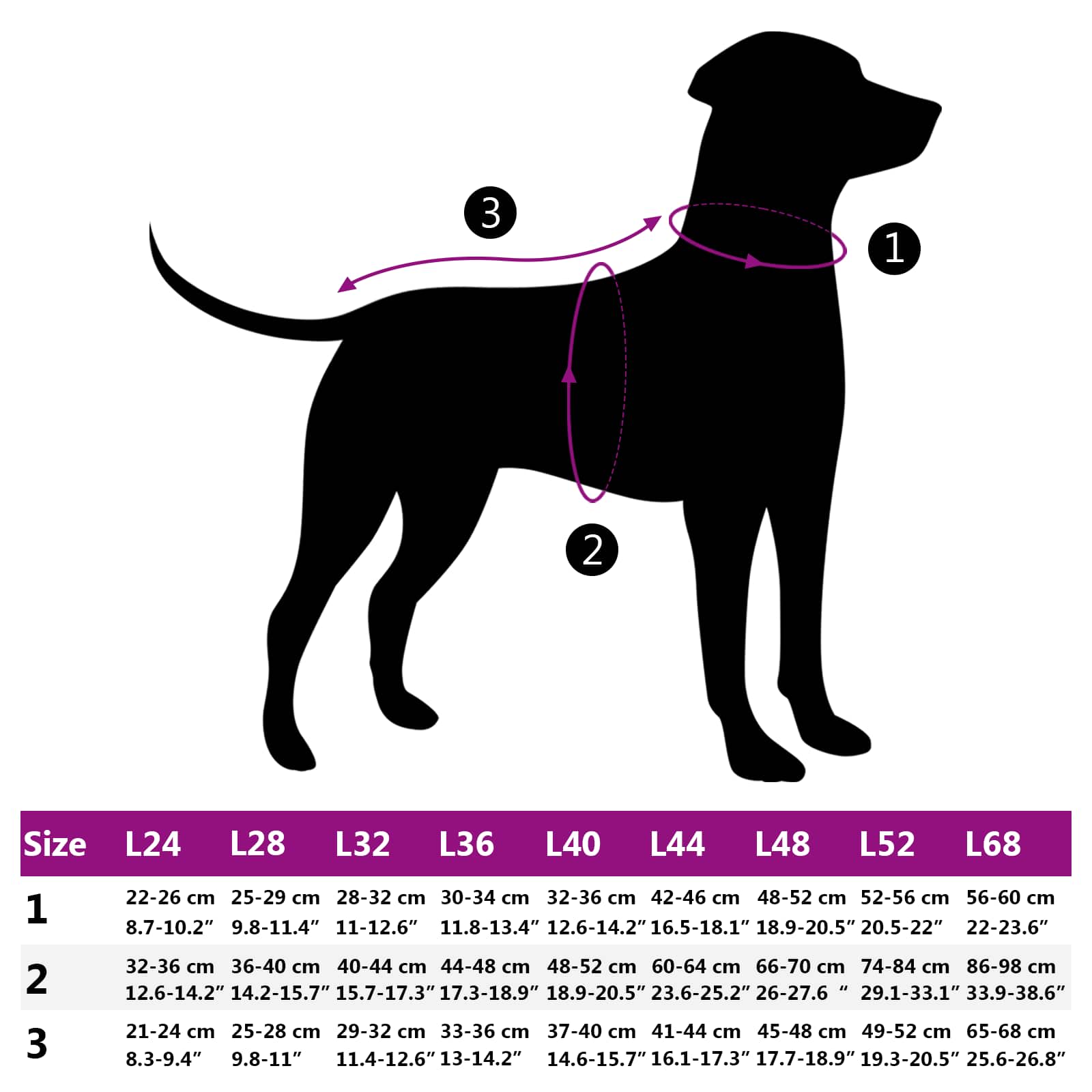 Cappotto per Cani Rosso L40 Pile e Poliestere