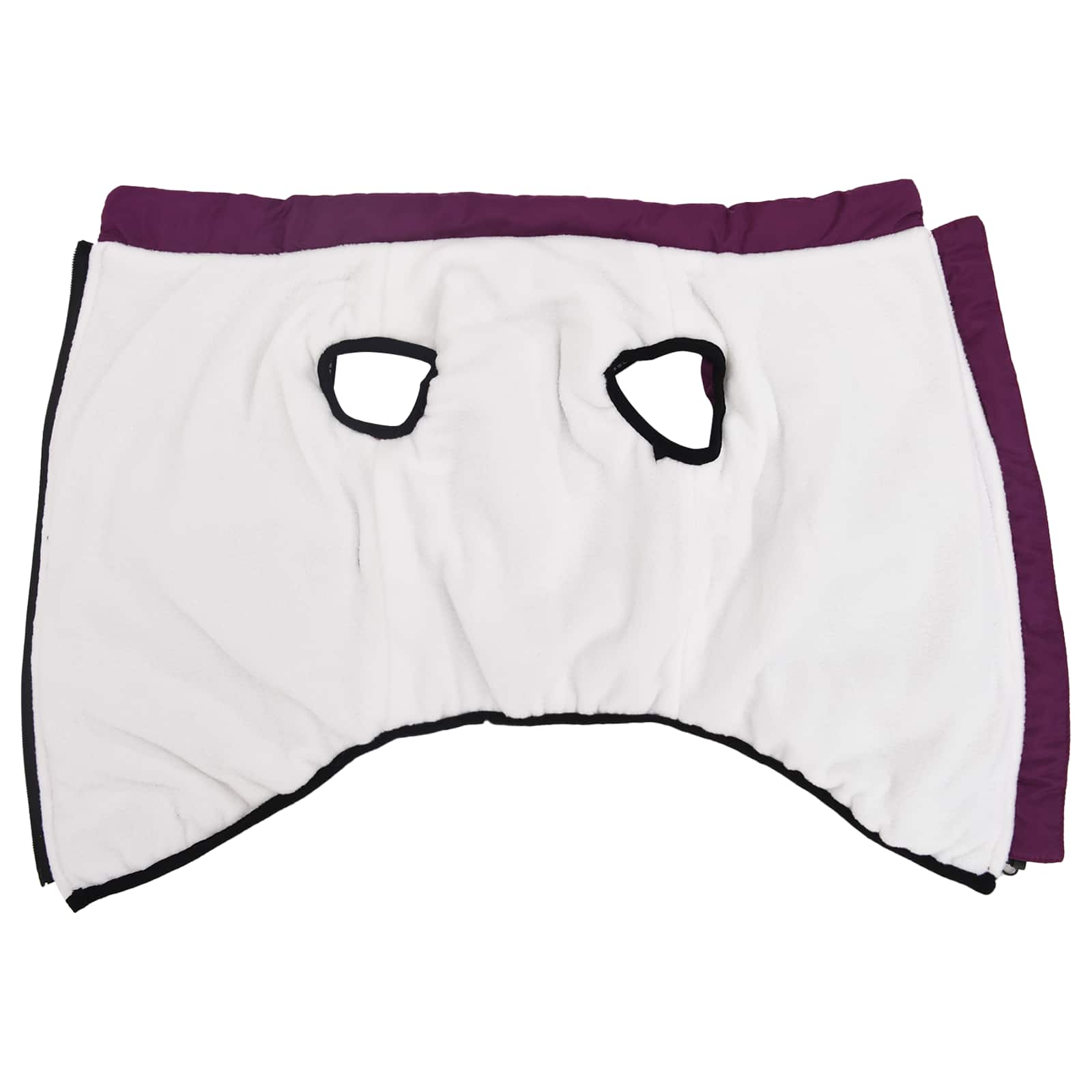 Cappotto per Cani Viola L68 Pile e Poliestere