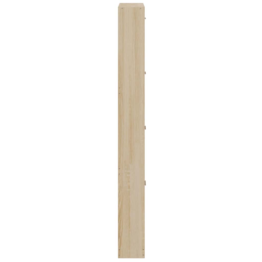 Scarpiera Rovere 59x17x150 cm in Legno Multistrato