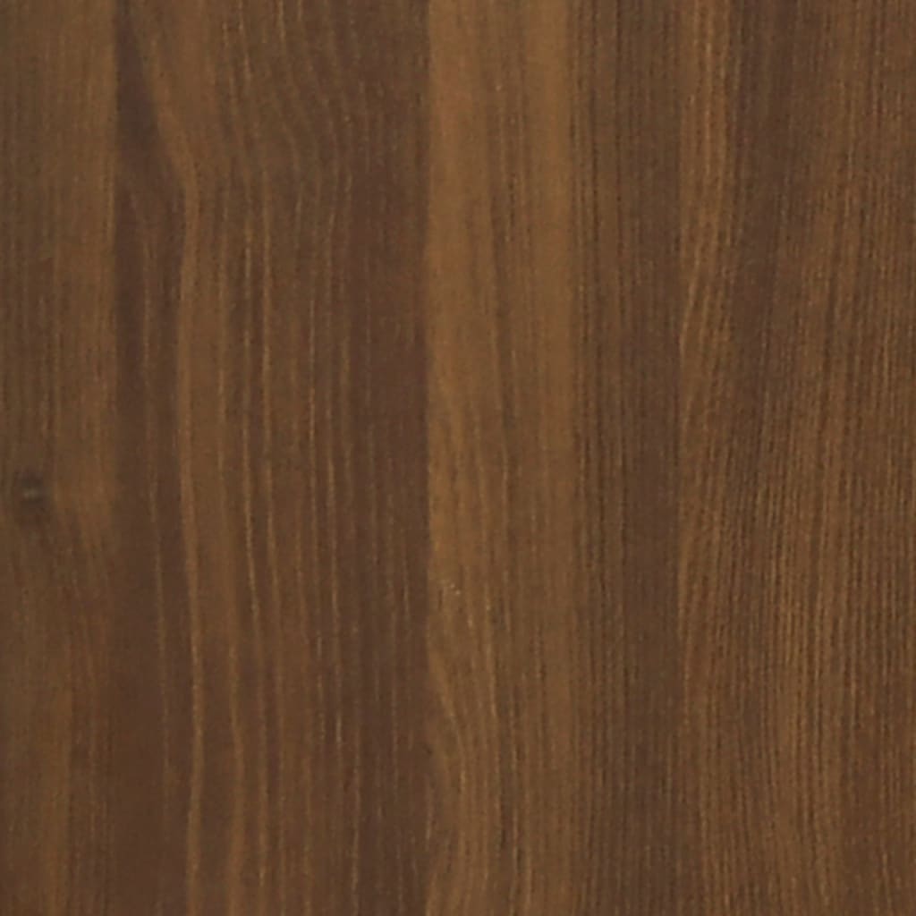 Scarpiera Rovere Marrone 59x17x108 cm in Legno Multistrato