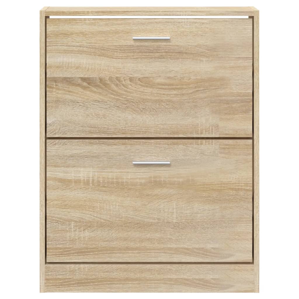 Scarpiera Rovere 59x17x81 cm Legno ingegnerizzato