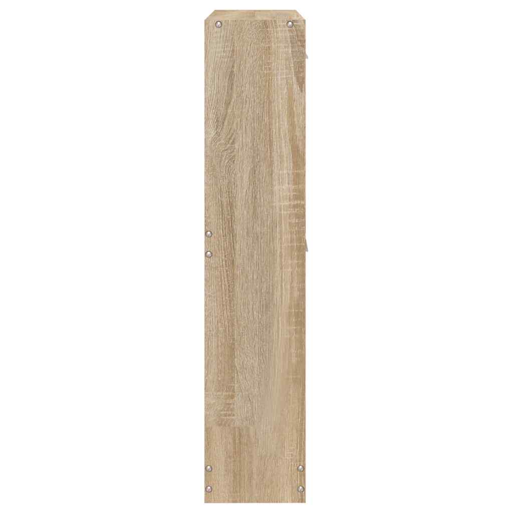 Scarpiera Rovere 59x17x81 cm Legno ingegnerizzato