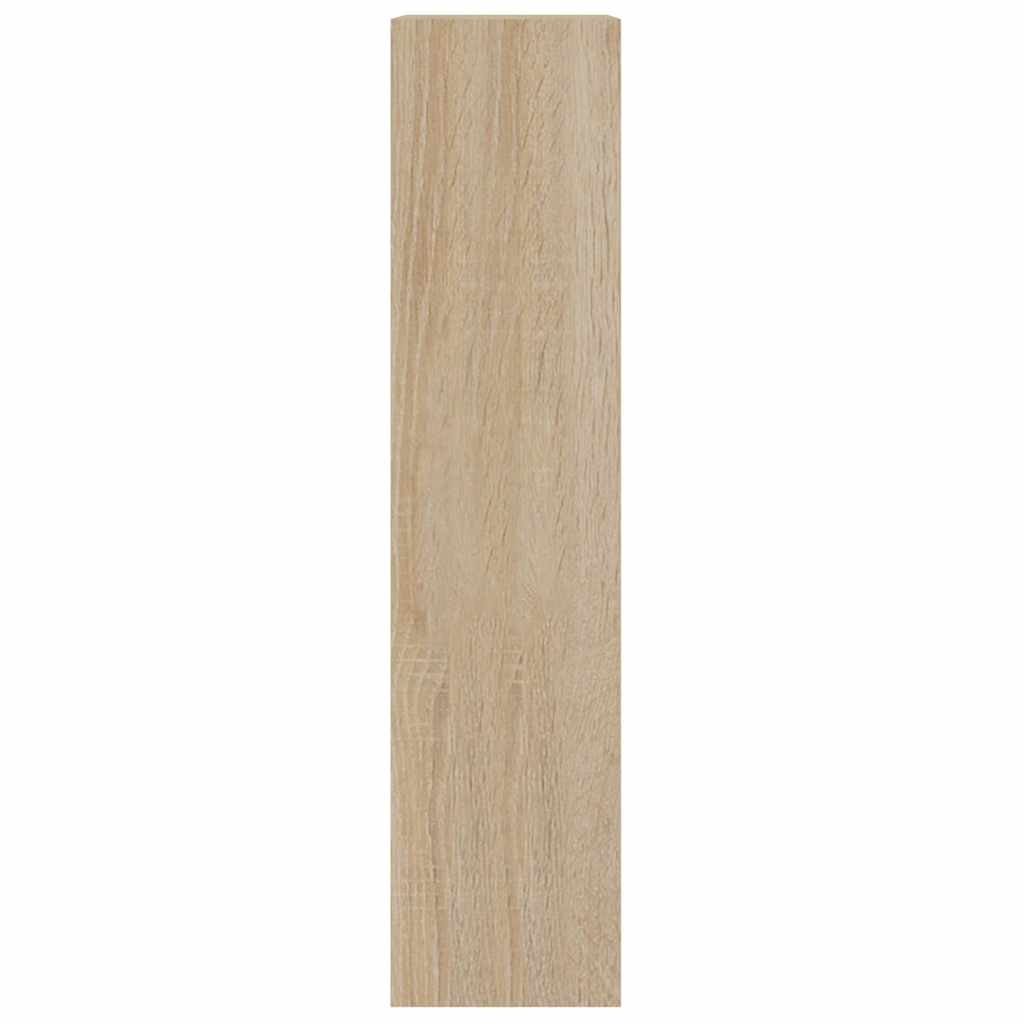 Scarpiera Rovere Sonoma 63x24x103 cm in Legno Multistrato