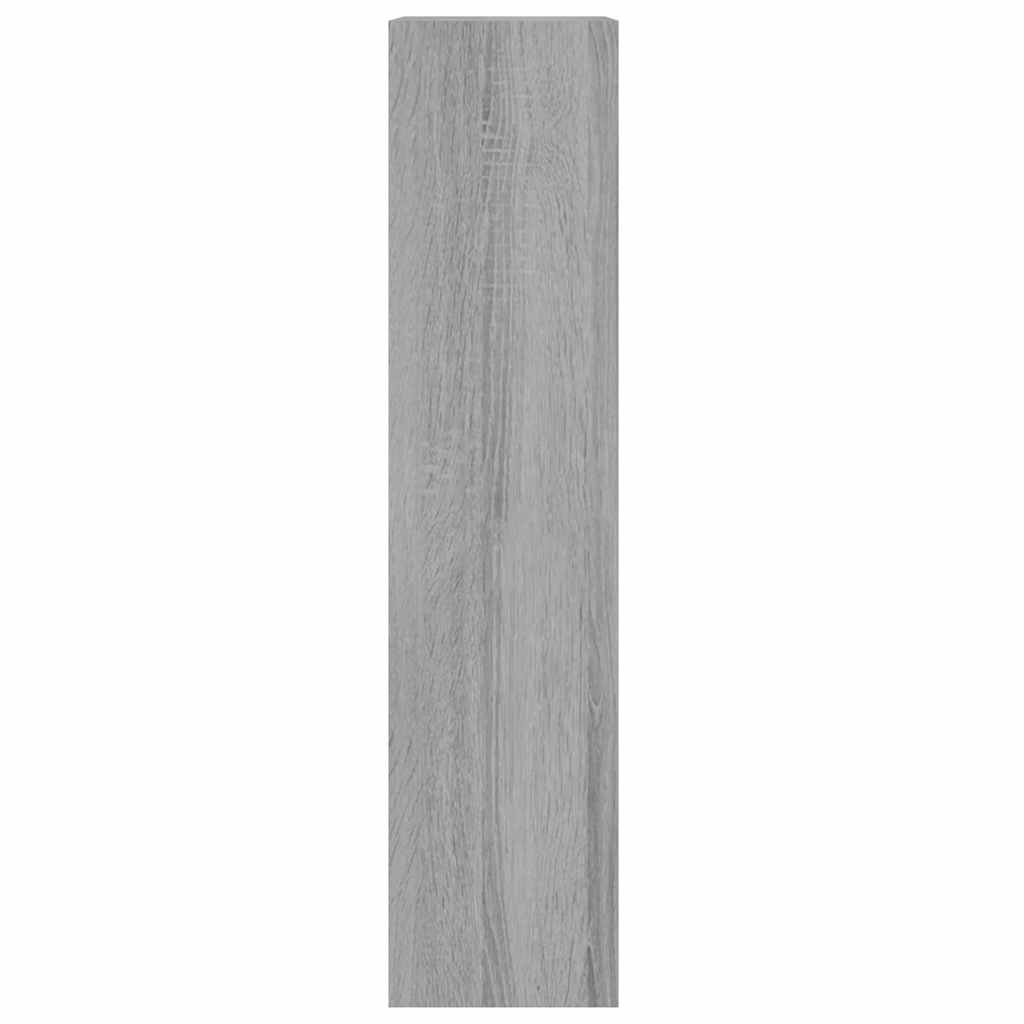 Scarpiera Grigio Sonoma 63x24x103 cm in Legno Multistrato