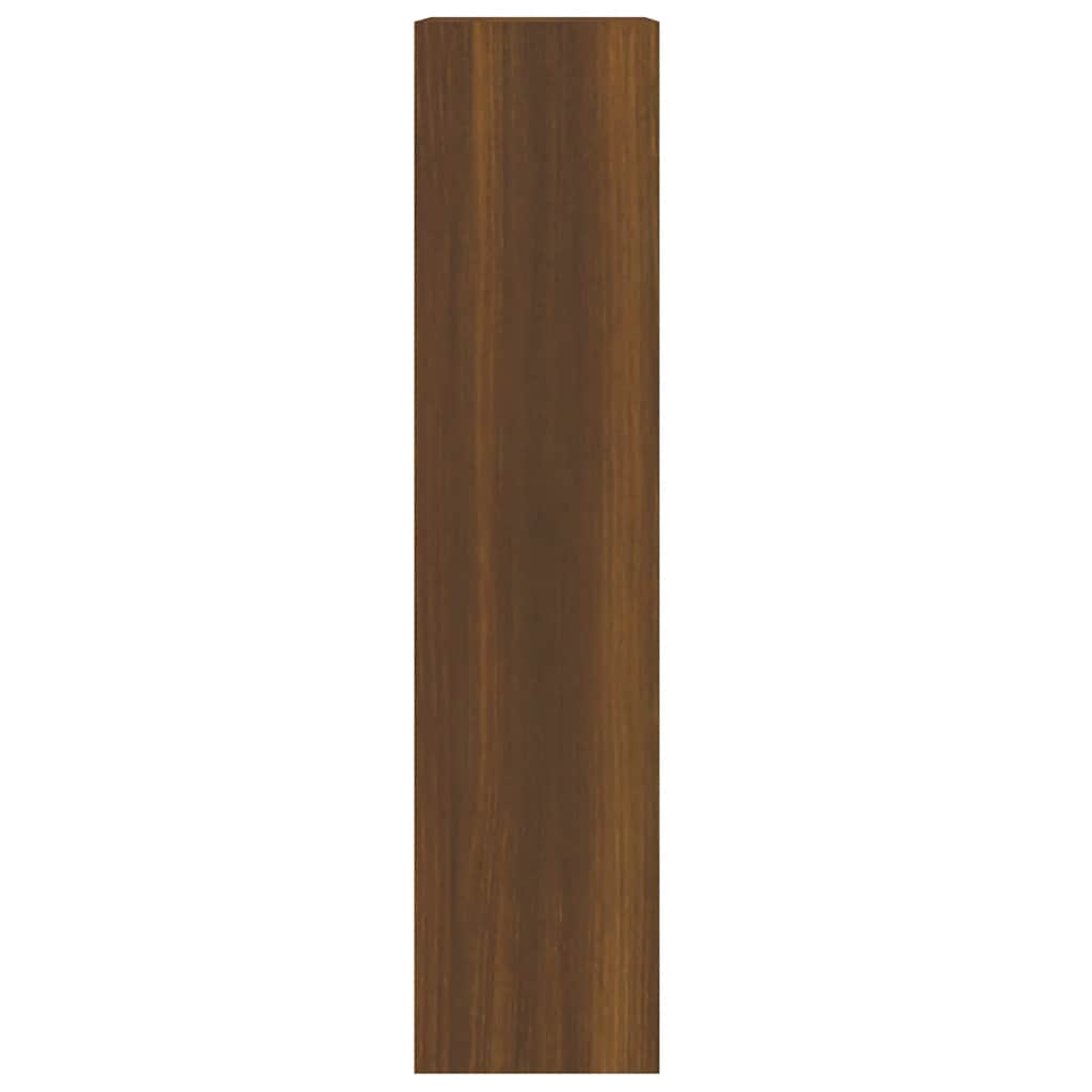 Scarpiera Rovere Marrone 63x24x103 cm in Legno Multistrato