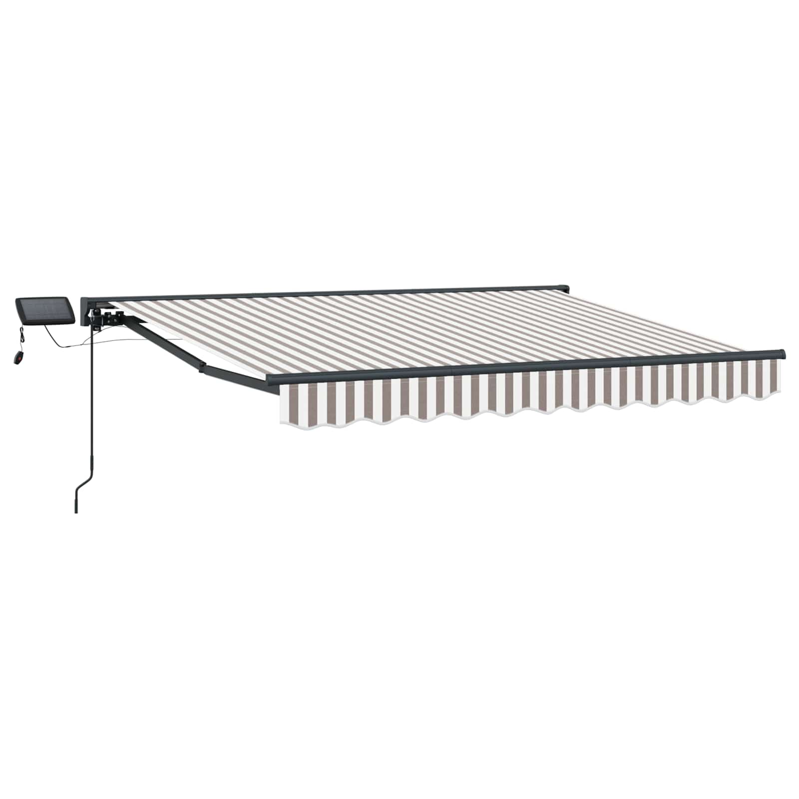 Cornice per Tenda Manuale con LED 2,5 x 2 m
