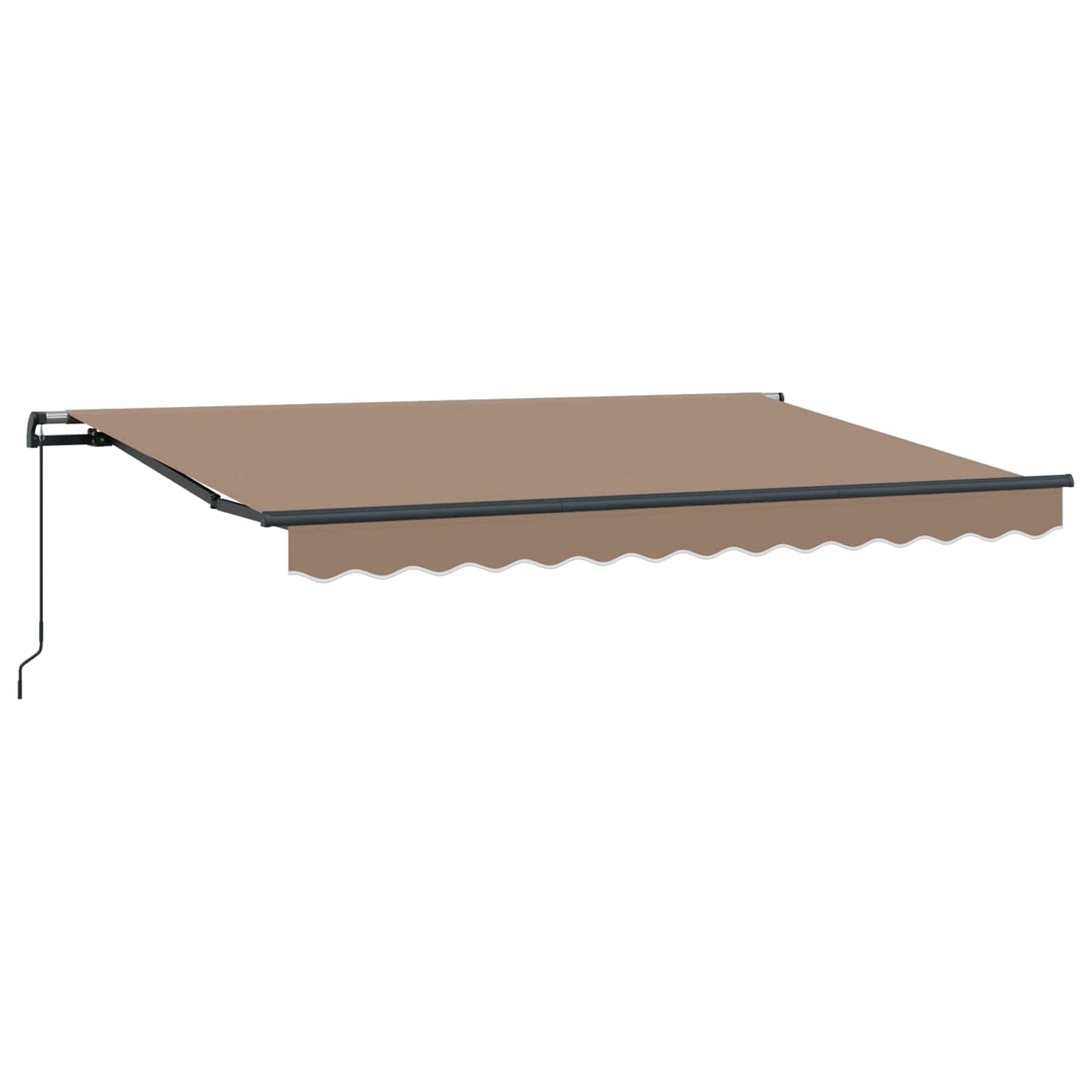 Tenda retrattile Tortora 2,5 x 2 m Tessuto